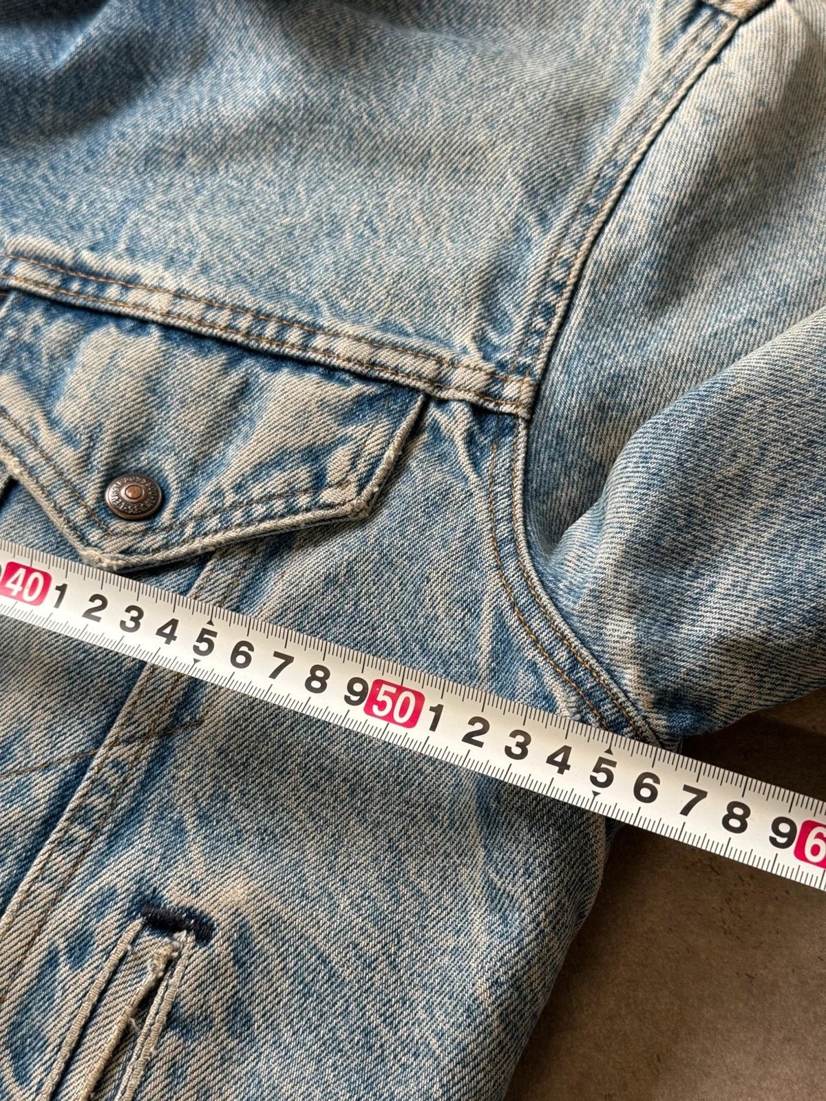 Levi's Veste Jean Levi's Type III trucker 71608 Made In USA 1980 Size US M / EU 48-50 / 2 - 11 Thumbnail