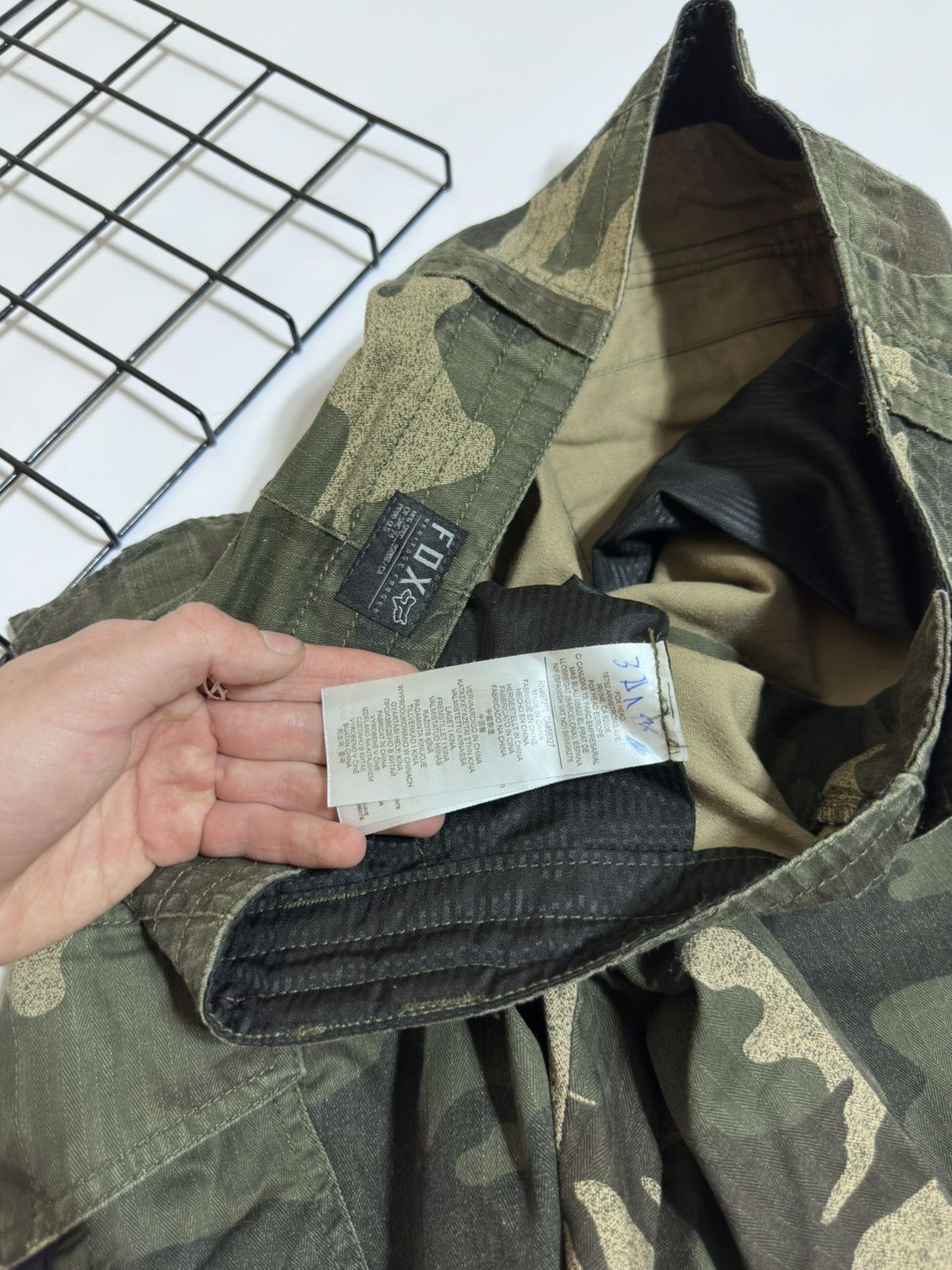 Fox Racing Fox Racing Heritage Forged Camo Cargo Vintage Shorts Size 34 Size US 34 / EU 50 - 5 Thumbnail