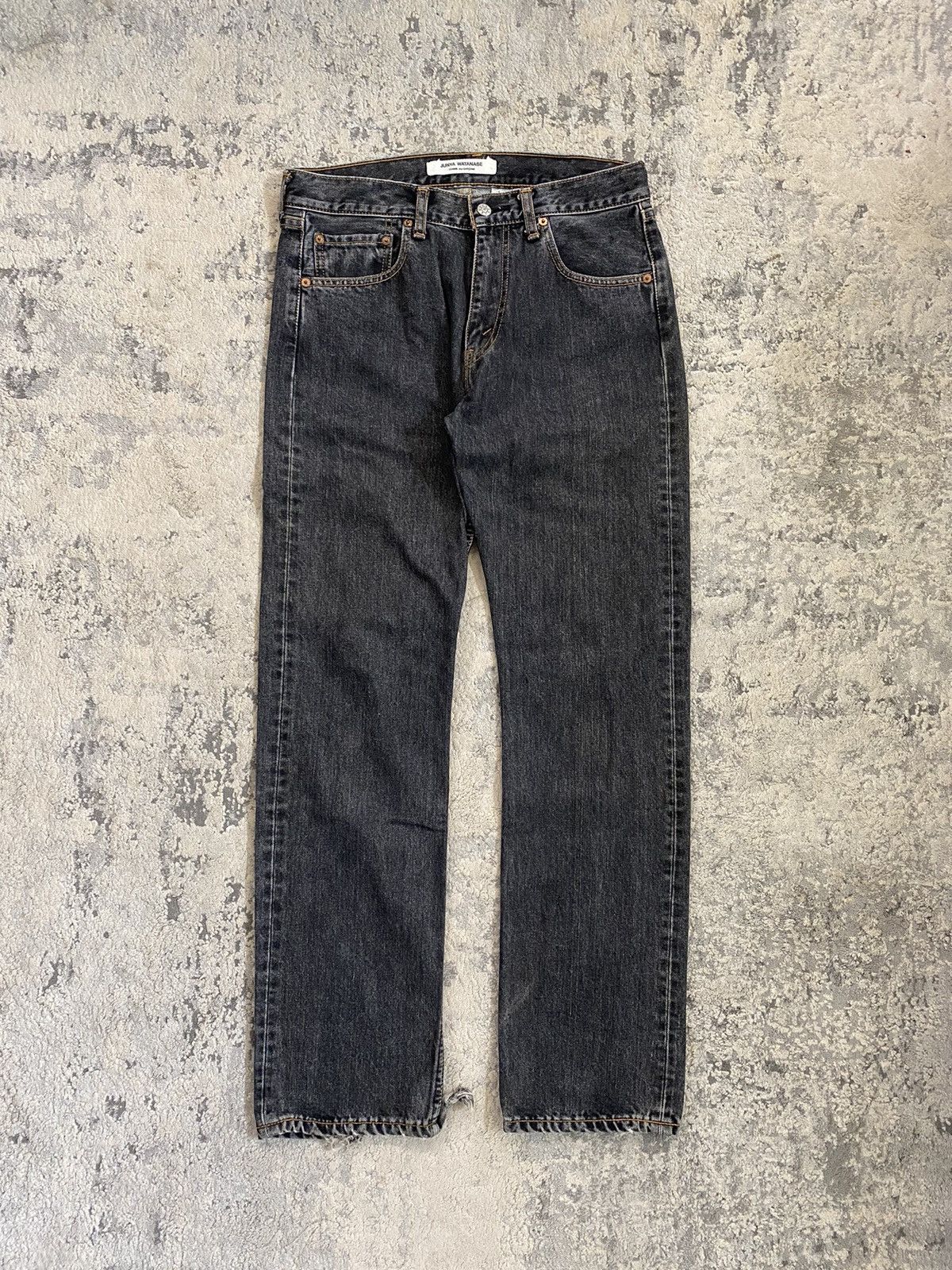 Junya Watanabe Junya Watanabe AD2002 Faded Black Jeans Size US 30 / EU 46 - 1 Thumbnail