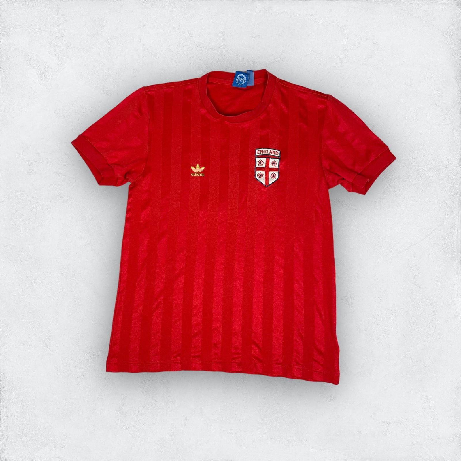 Adidas Adidas Men's Red England Team Short Sleeve Pullover Jersey S Size US S / EU 44-46 / 1 - 1 Thumbnail