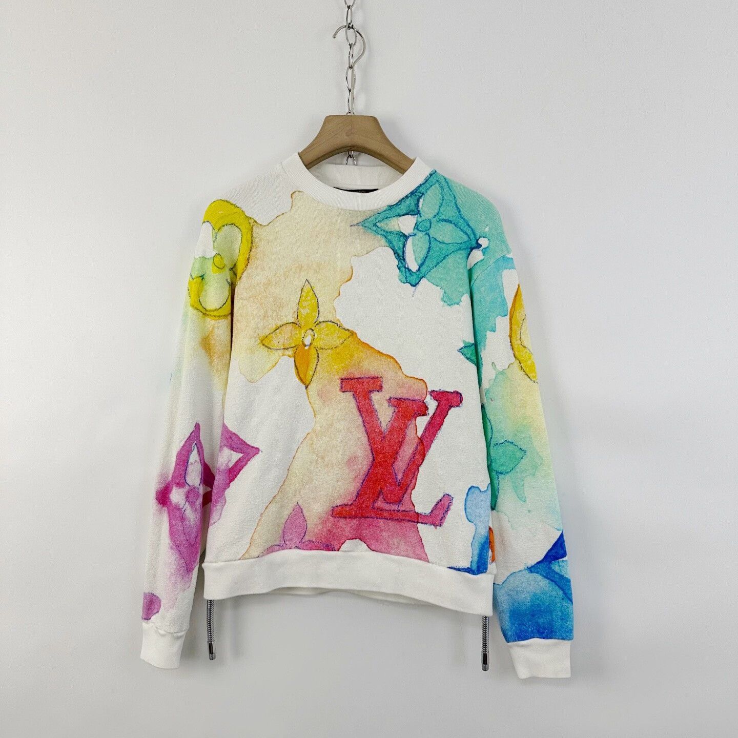 Louis Vuitton Logo Print Sweatshirt
