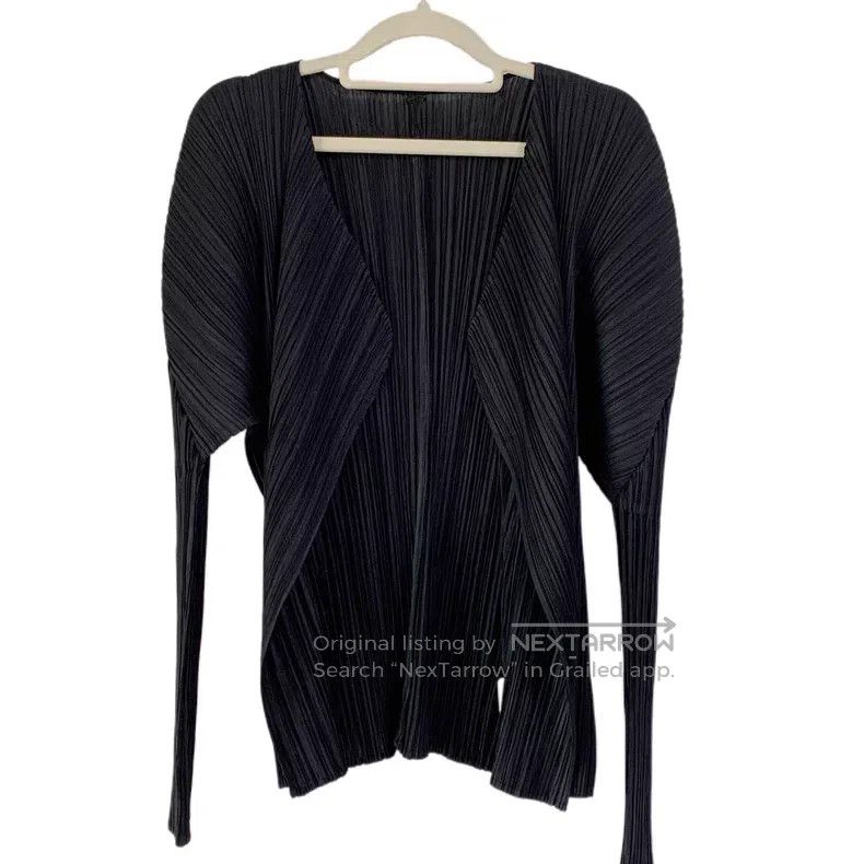 Issey Miyake Issey Miyake Lips Pleated Top Size L / US 10 / IT 46 - 1 Thumbnail