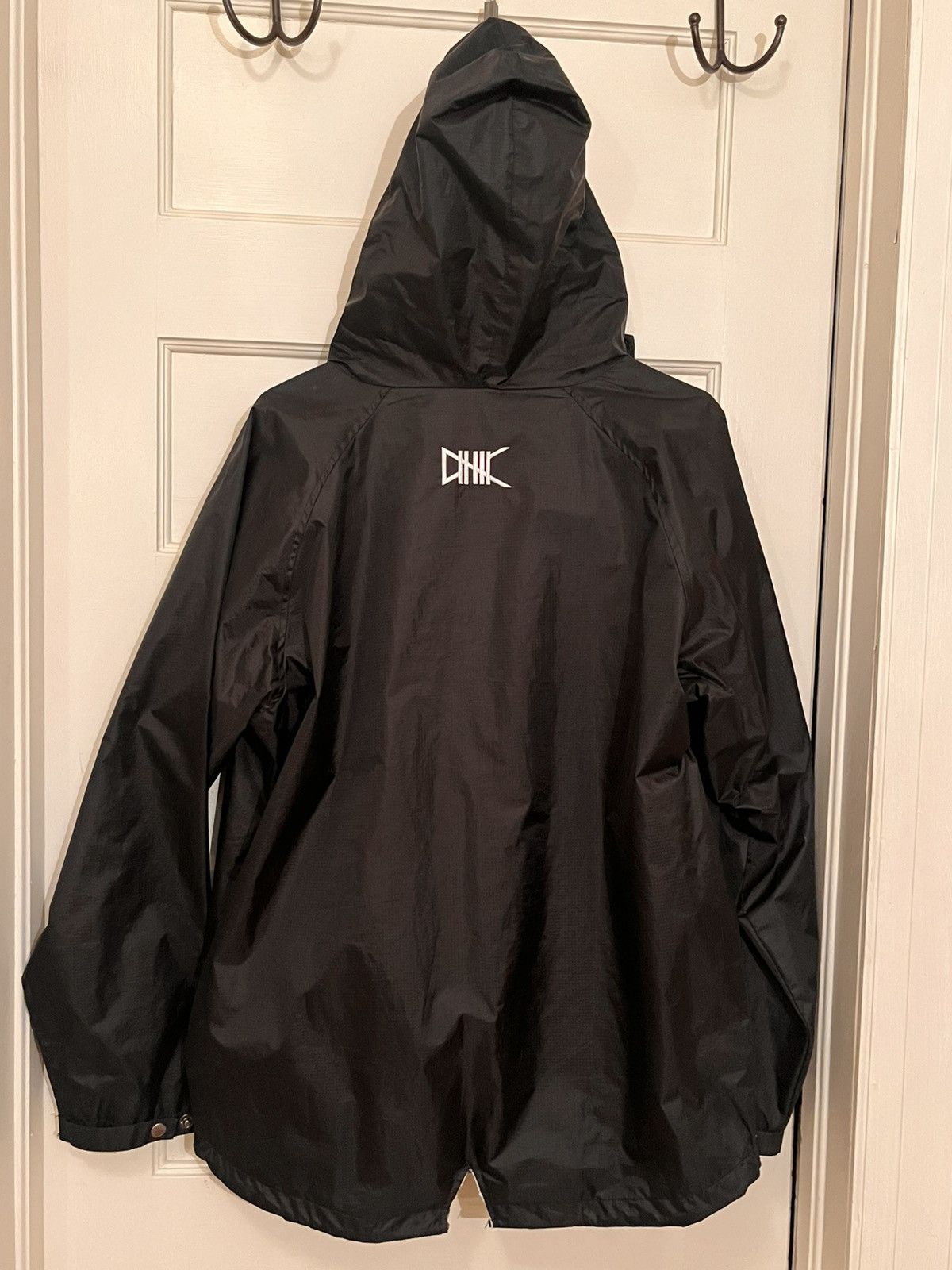 Ethik Ethik Mens Waterproof Black and White Button Down Jacket Size US L / EU 52-54 / 3 - 2 Thumbnail
