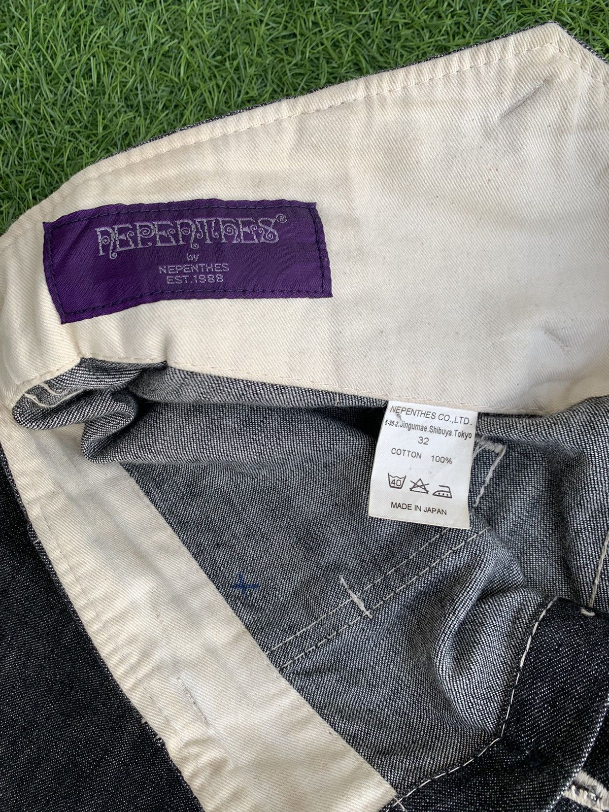 Needles 🔥Vintage Nepenthes Baker Wide Leg jeans Size US 32 / EU 48 - 10 Thumbnail