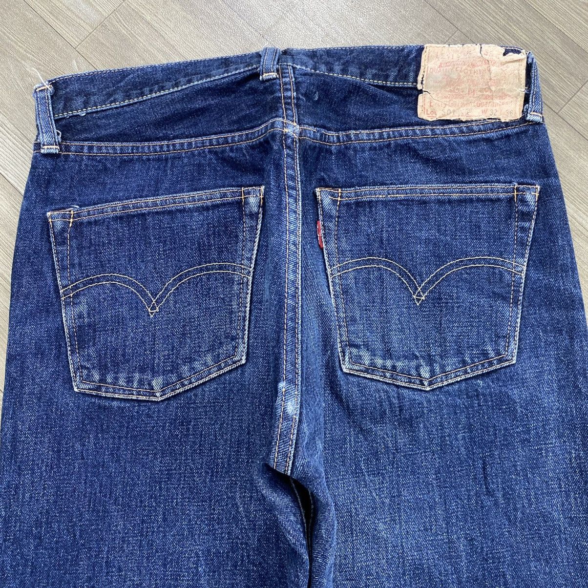 Levi's Vintage Clothing 🇯🇵1990s Vintage Levis 501XX LVC Japan Selvedge Jeans Archive Size US 32 / EU 48 - 21 Thumbnail