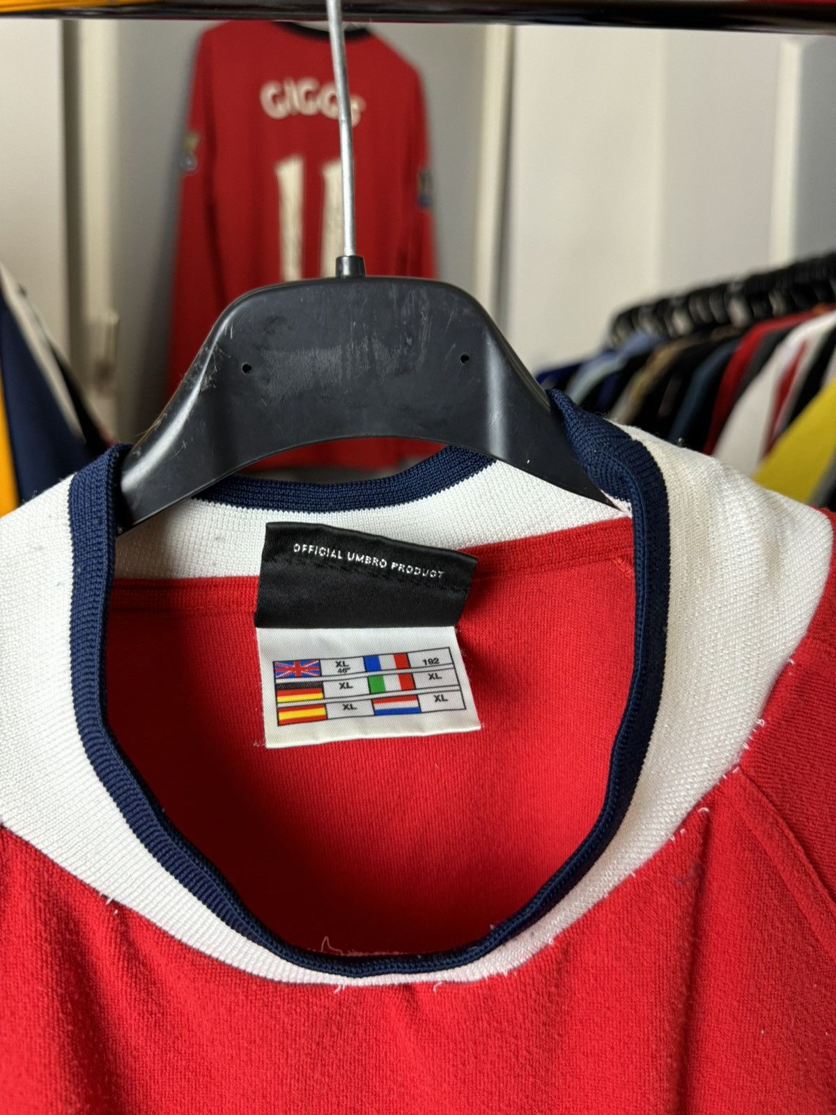 Umbro × Vintage Rare vintage Norway umbro soccer jersey y2k Size US L / EU 52-54 / 3 - 7 Thumbnail