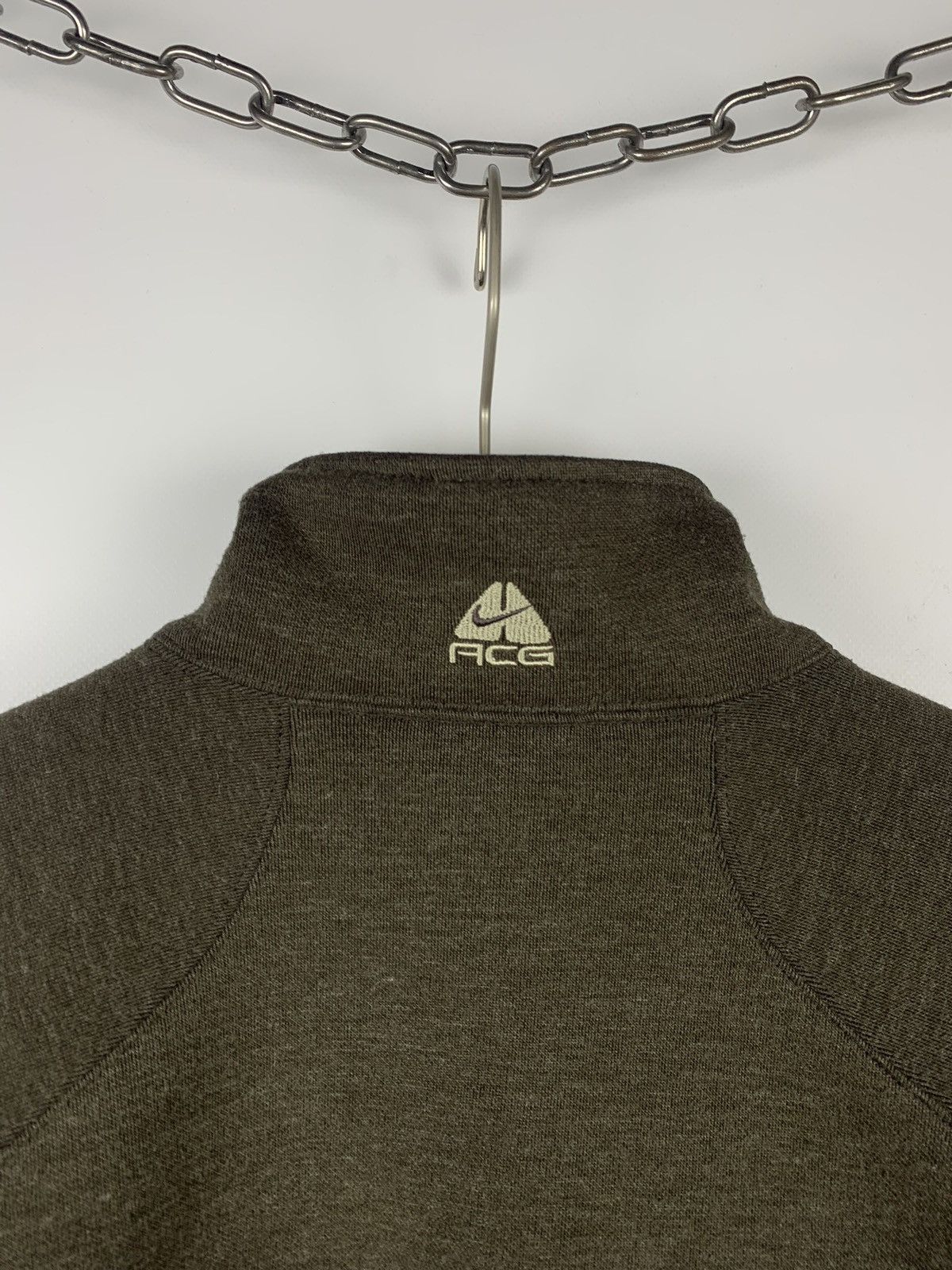 Nike ACG Vintage Nike ACG Full Zip Sweatshirt Brown Ladies Size M Y2K Size M / US 6-8 / IT 42-44 - 12 Thumbnail