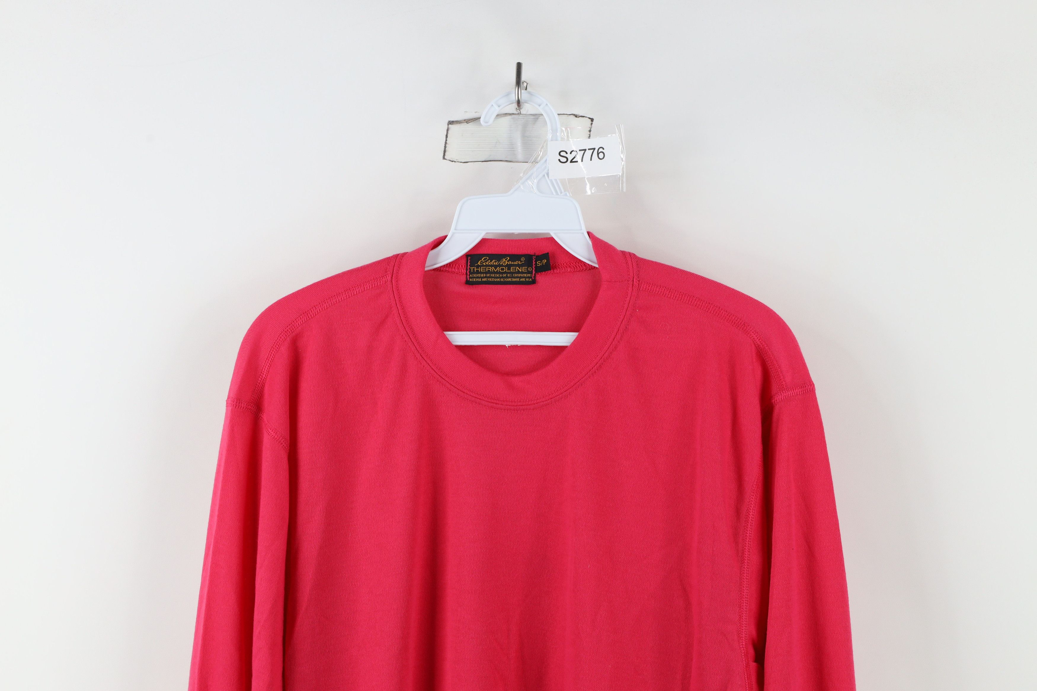 Eddie Bauer × Vintage Vtg 90s Eddie Bauer Thermolene Thermal Long Sleeve T-Shirt Size S / US 4 / IT 40 - 2 Thumbnail