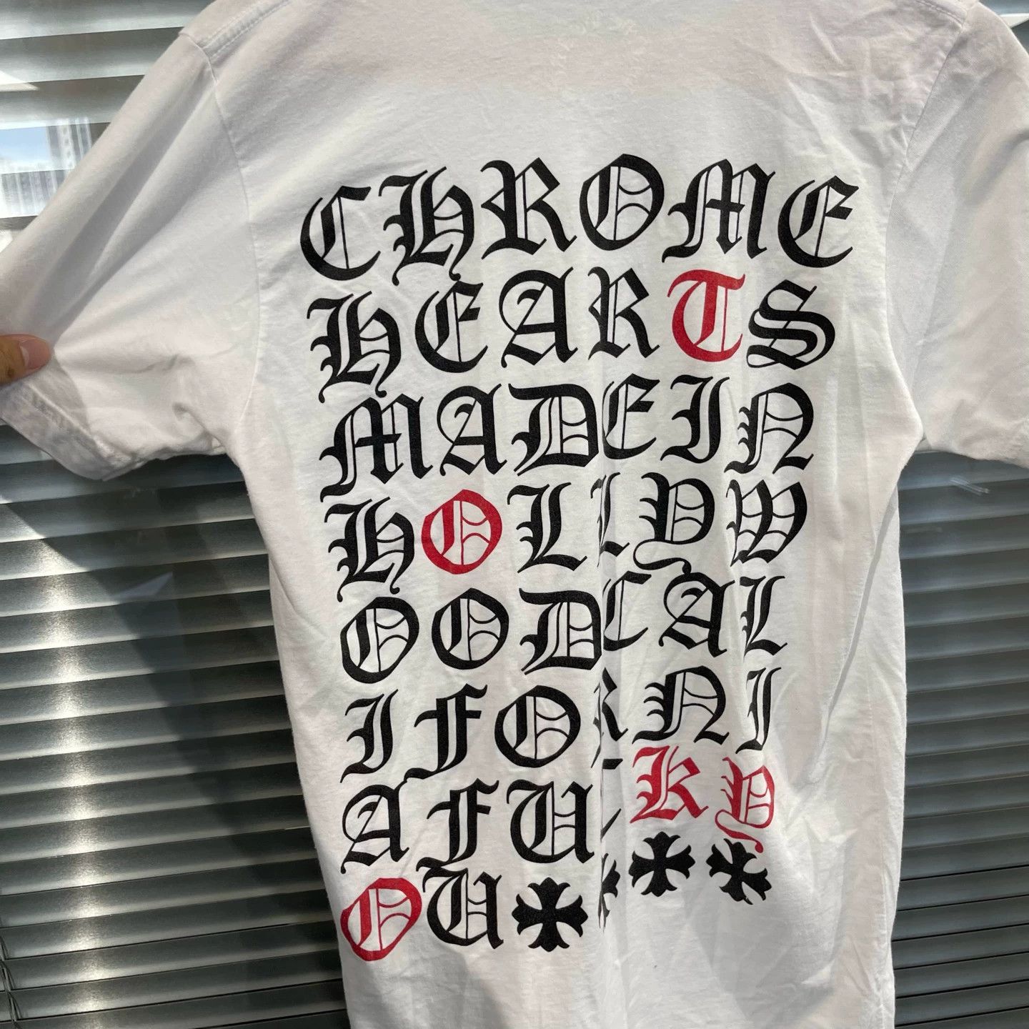 Chrome Hearts Chrome Hearts Tokyo Limited Sanskrit Letter T-shirt S Size US S / EU 44-46 / 1 - 6 Thumbnail