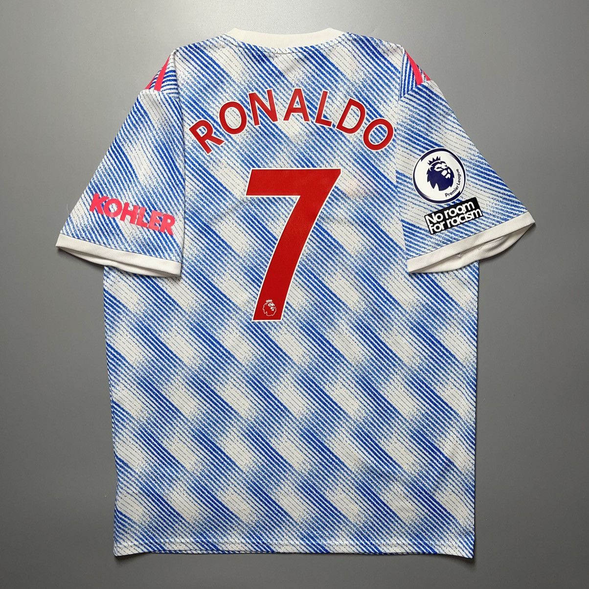 Adidas MANCHESTER UNITED ADIDAS 2021/2022 AWAY JERSEY #7 RONALDO Size US L / EU 52-54 / 3 - 1 Thumbnail