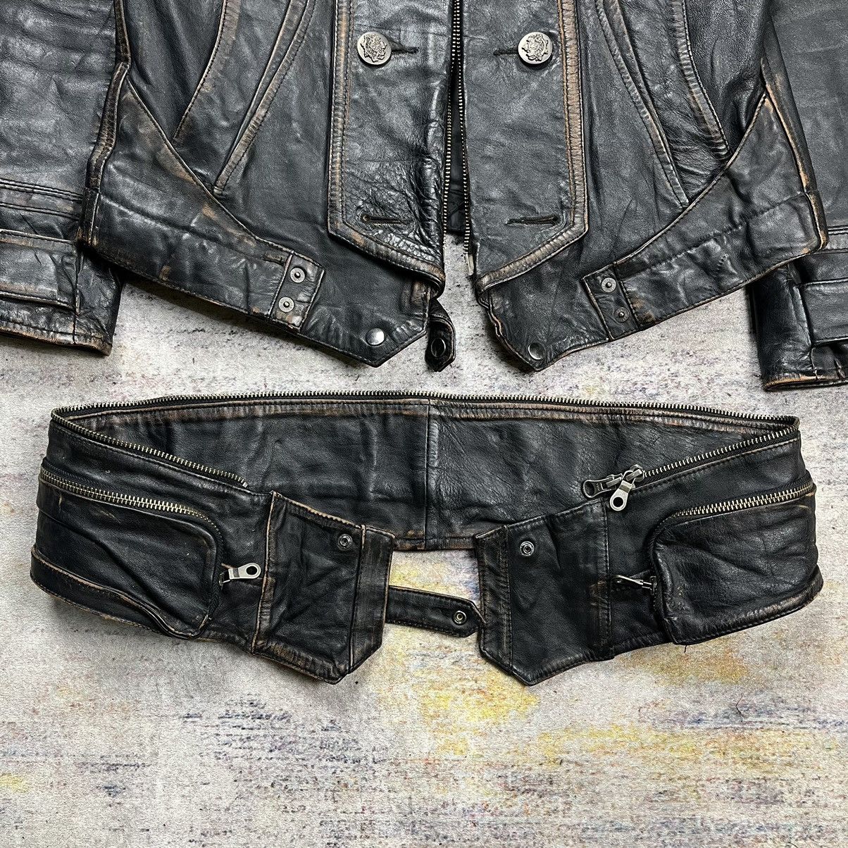 PPFM Very Rare PPFM Napoleon leather jacket vkei style Size US M / EU 48-50 / 2 - 10 Thumbnail