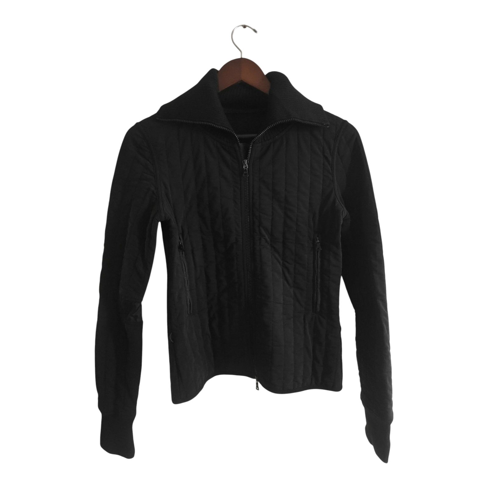 Prada VTG Prada Milano Quilted Bomber Jacket Made In Italy Size S / US 4 / IT 40 - 1 Thumbnail