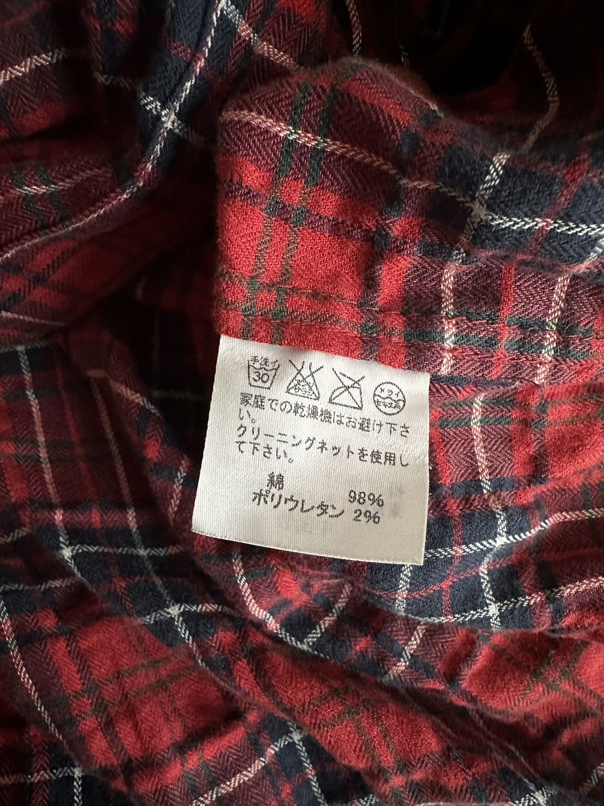 Issey Miyake Tsumori Chisato Tartan Plaid Shirt Size US S / EU 44-46 / 1 - 5 Thumbnail