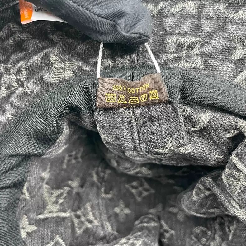 Louis Vuitton Louis Vuitton Black and grey presbyopic old cowboy fisherm Size ONE SIZE - 5 Thumbnail