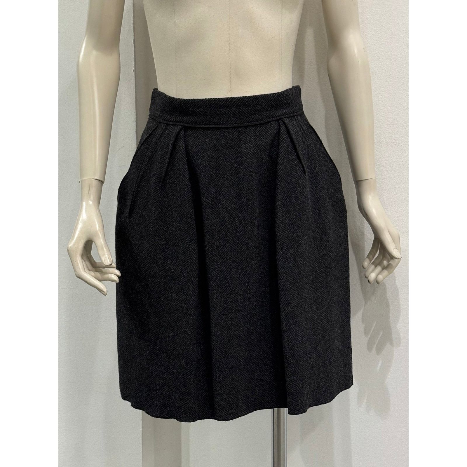 Dolce & Gabbana 2000s Dolce & Gabbana wool pelate skirt Size 27" / US 4 / IT 40 - 2 Thumbnail