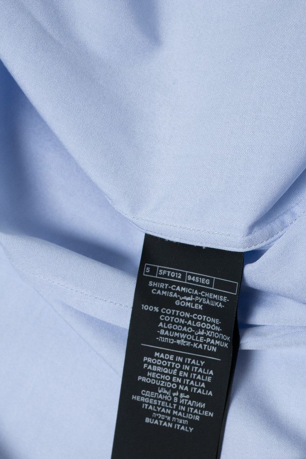Tom Ford Tom Ford, blue cotton shirt Size US L / EU 52-54 / 3 - 7 Thumbnail