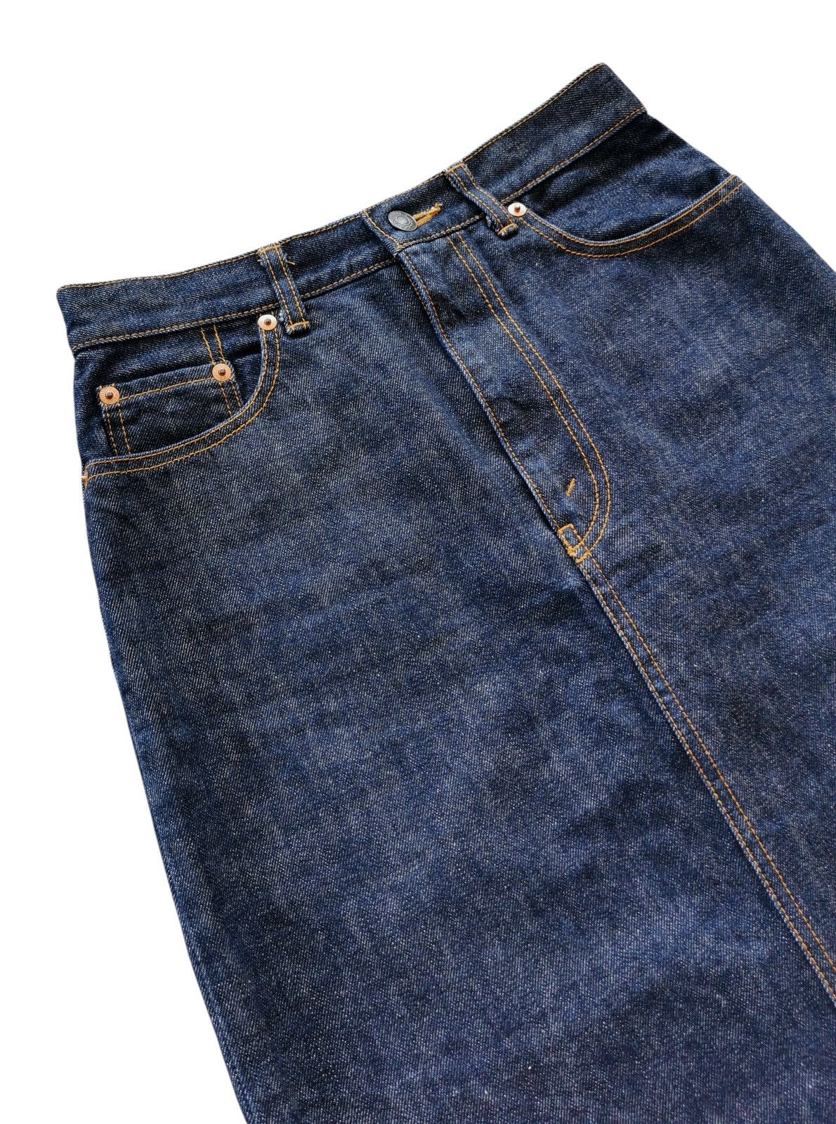 Levi's Vintage Levis Denim Skirt Size 27" / US 4 / IT 40 - 4 Thumbnail