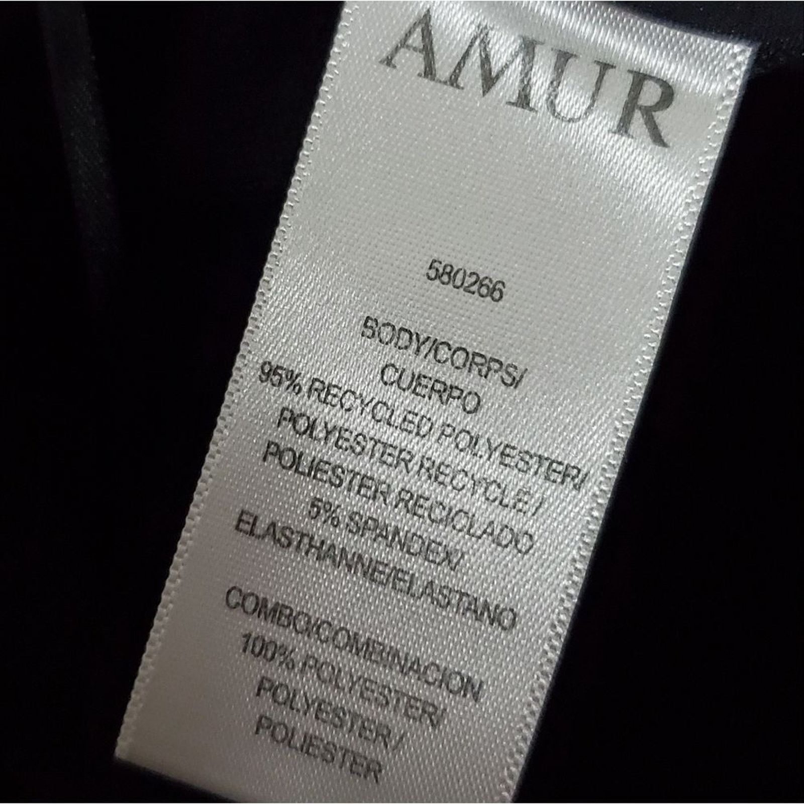 Amur AMUR Black Bowie Jumbo Bow Twist Front Dress Shorts Size 6 Size 28" / US 6 / IT 42 - 5 Thumbnail