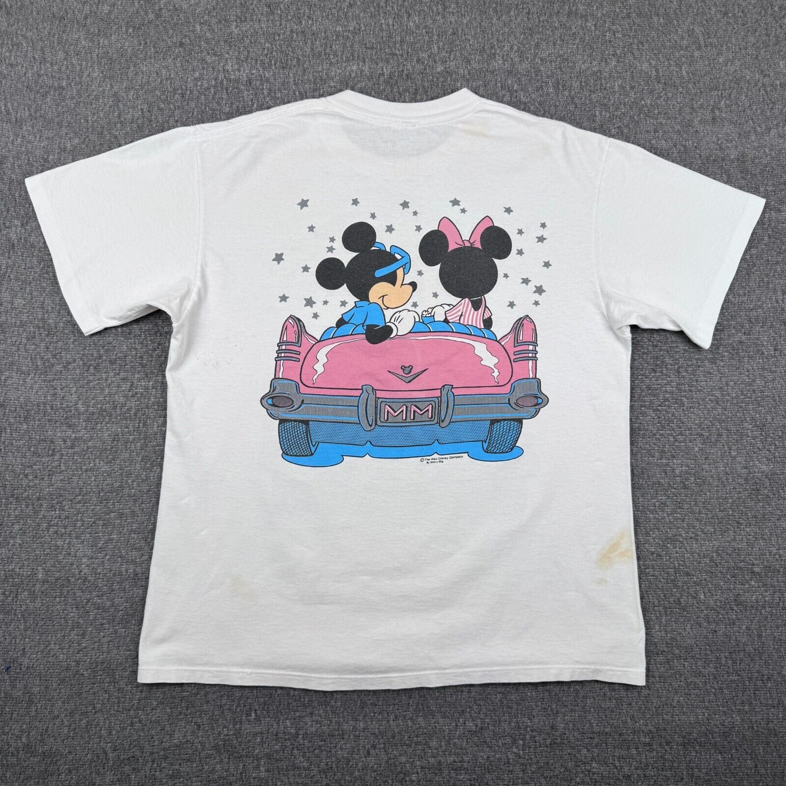 Other Vintage Disney Drive In T-Shirt Men's Large White Minnie 90s Size US L / EU 52-54 / 3 - 6 Thumbnail