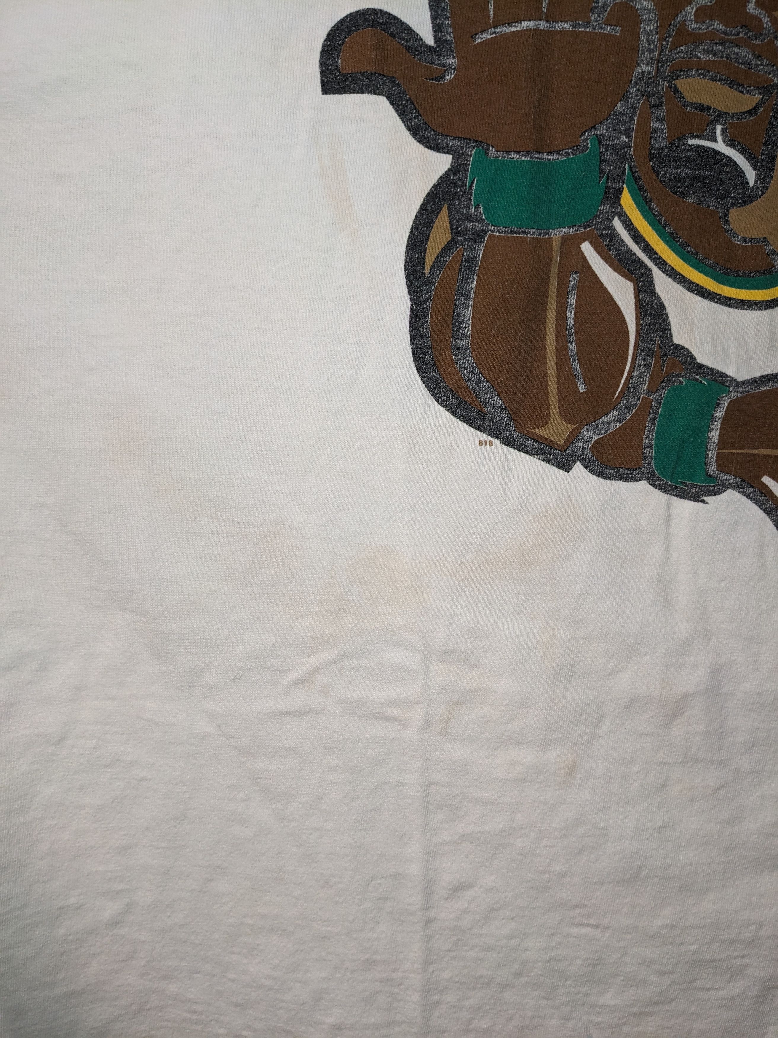 NBA × Vintage Vintage 90s Boston Celtics NBA Basketball Ringer T-Shirt Size US L / EU 52-54 / 3 - 6 Thumbnail