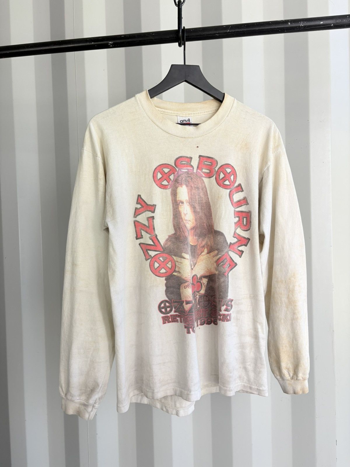 Ozzy Retirement Sucks Thrashed Distressed Faded Shirt GRUNGE