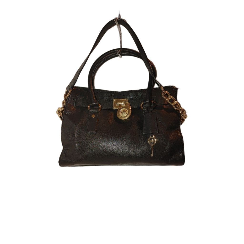 Michael Kors Michael Kors Hamilton Pebbled Leather Satchel Size ONE SIZE - 1 Thumbnail