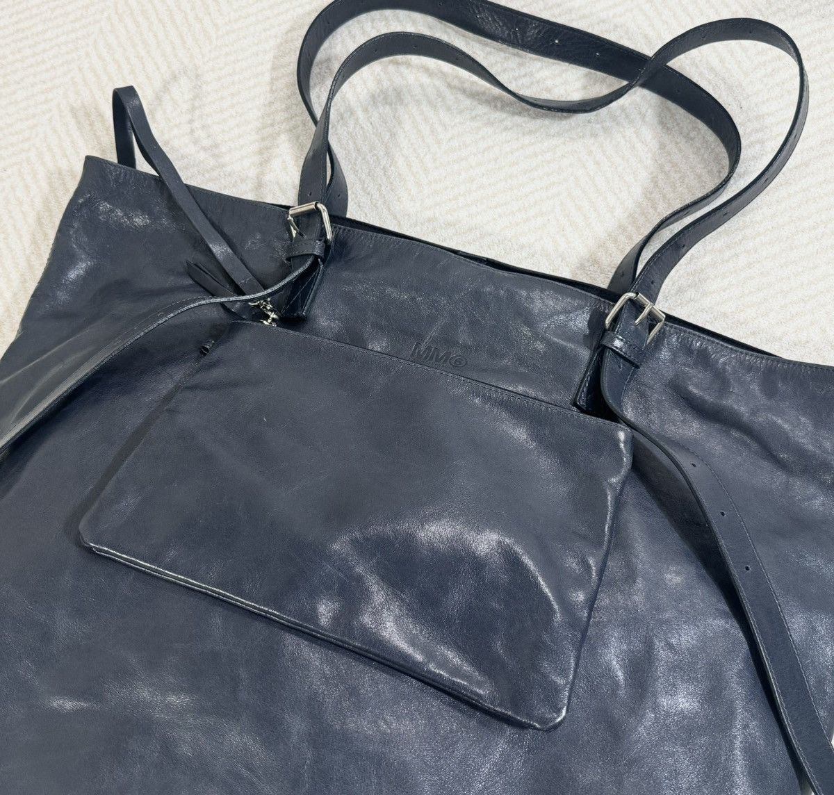 Maison Margiela Maison Martin Margiela Leather Tote Bag Size ONE SIZE - 11 Thumbnail