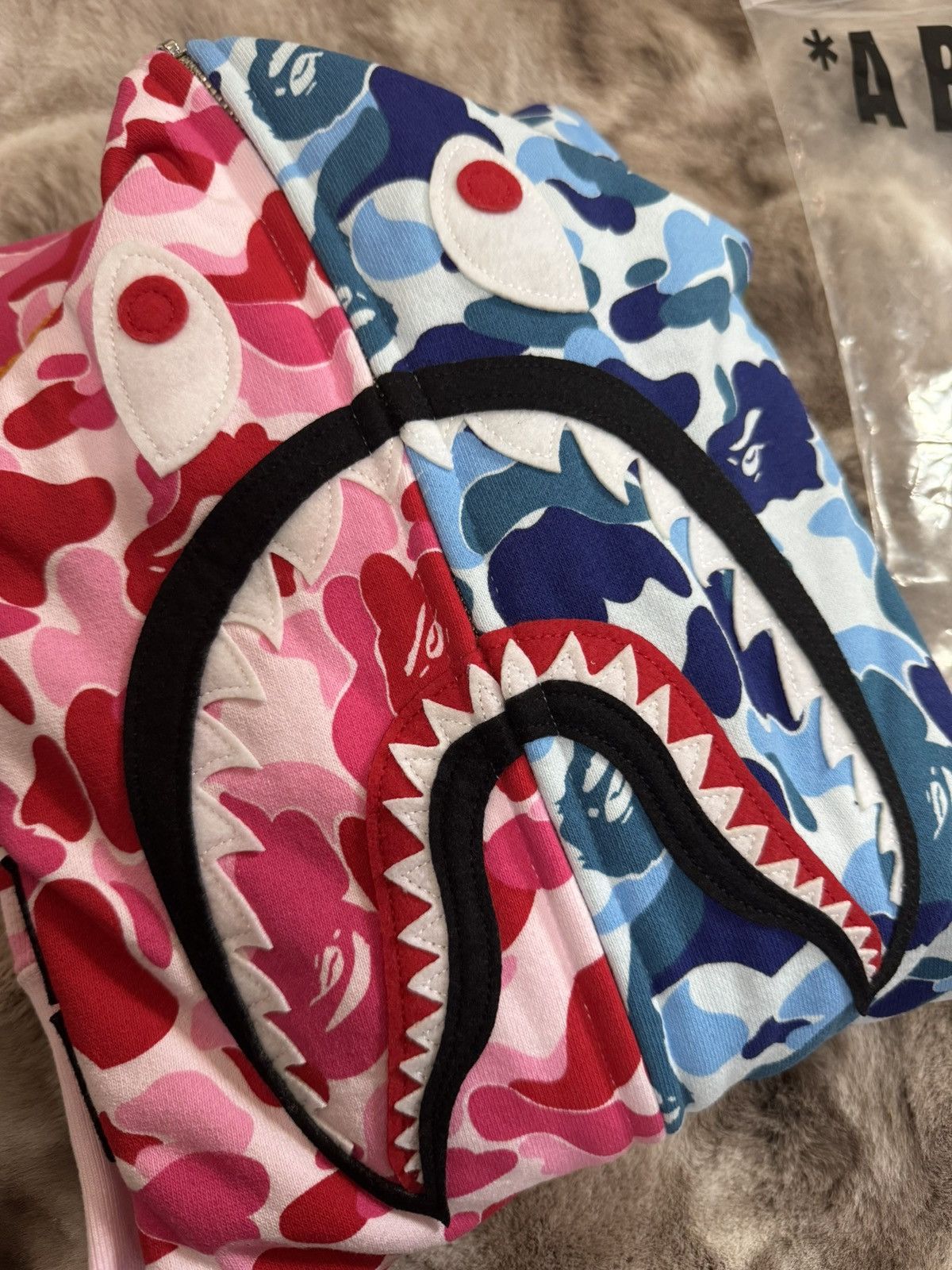 Bape ABC Camo Separate Shark Full Zip Hoodie Size US M / EU 48-50 / 2 - 5 Thumbnail
