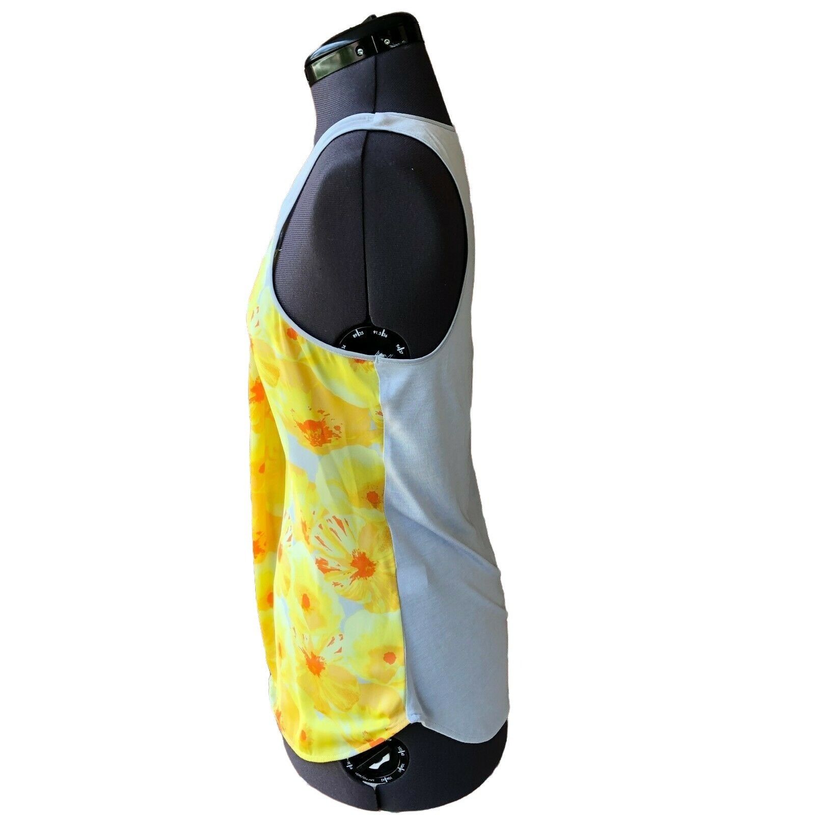 Other Caslon Women's Sleeveless Summer Top XS Yellow Floral Scoop- Size XS / US 0-2 / IT 36-38 - 6 Thumbnail