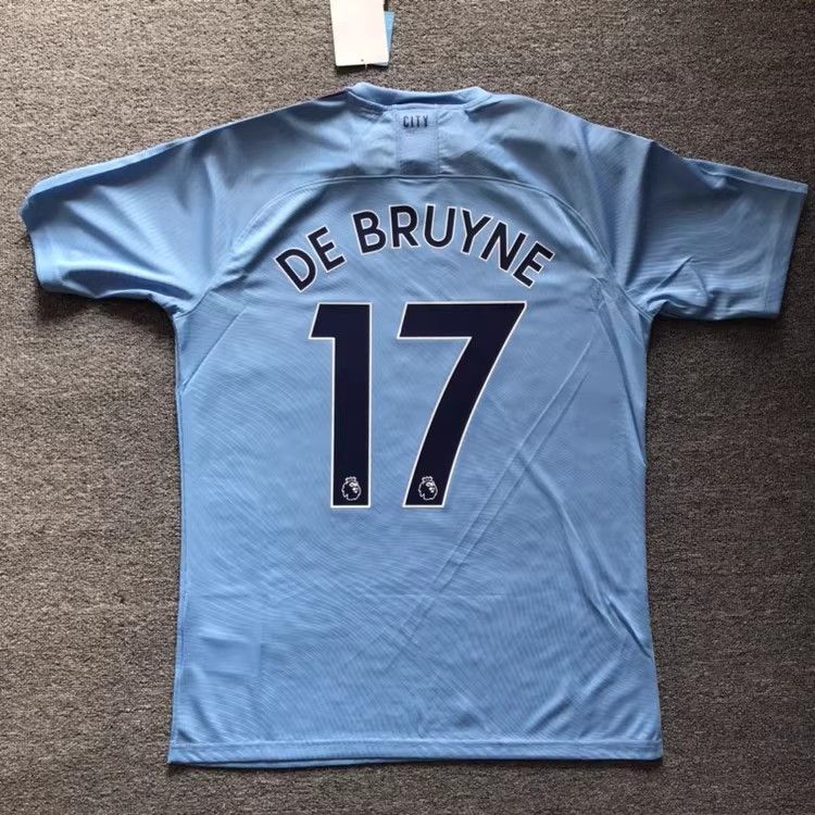 Other 2019 2020 Manchester City #17 De Bruyne Jersey Size US XL / EU 56 / 4 - 1 Thumbnail