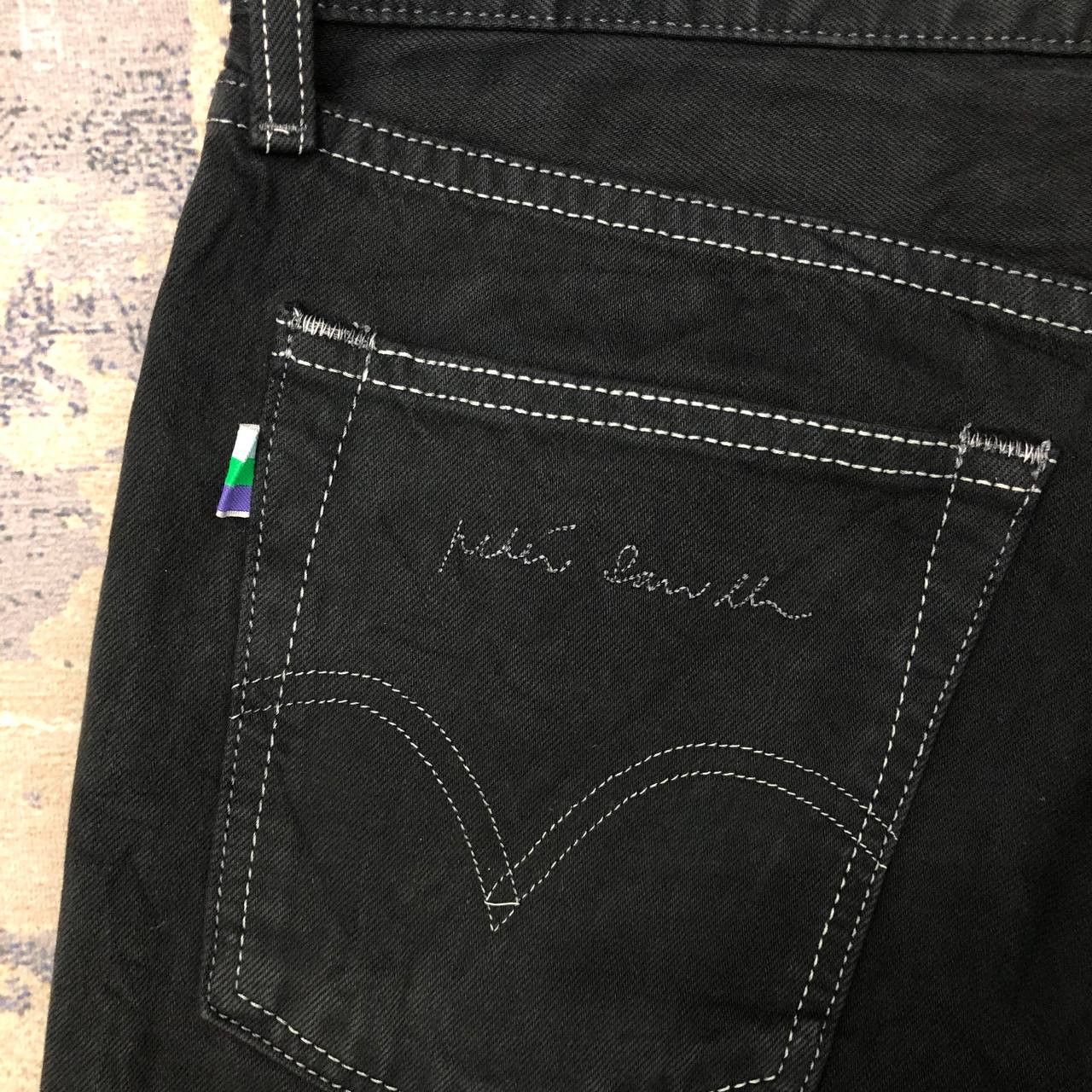 Levi's P218 LEVI'S x DESIGNER FLARED DENIM JEANS Size US 33 - 7 Thumbnail