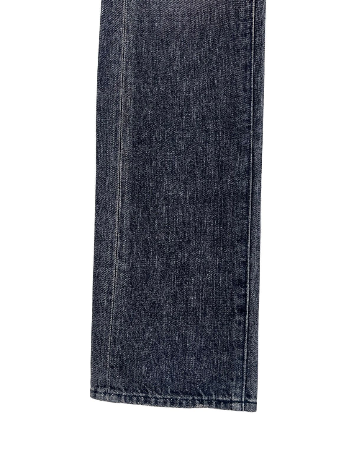 Vanquish Mud Wash Vintage Vanquish Japan Fade Black Denim Slim Jeans Size US 30 / EU 46 - 10 Thumbnail