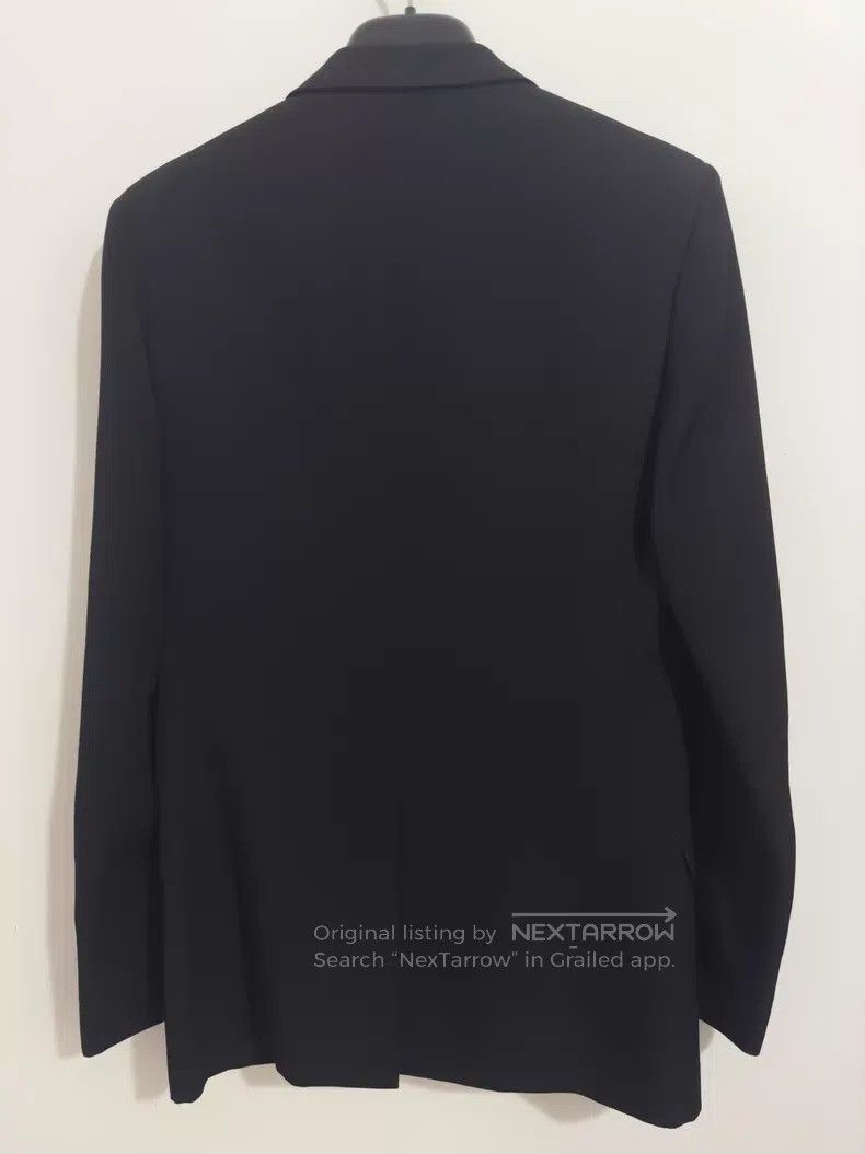 Saint Laurent Paris Saint Laurent Paris Satin Reversible Notched Lapel Smoking Size US S / EU 44-46 / 1 - 2 Thumbnail