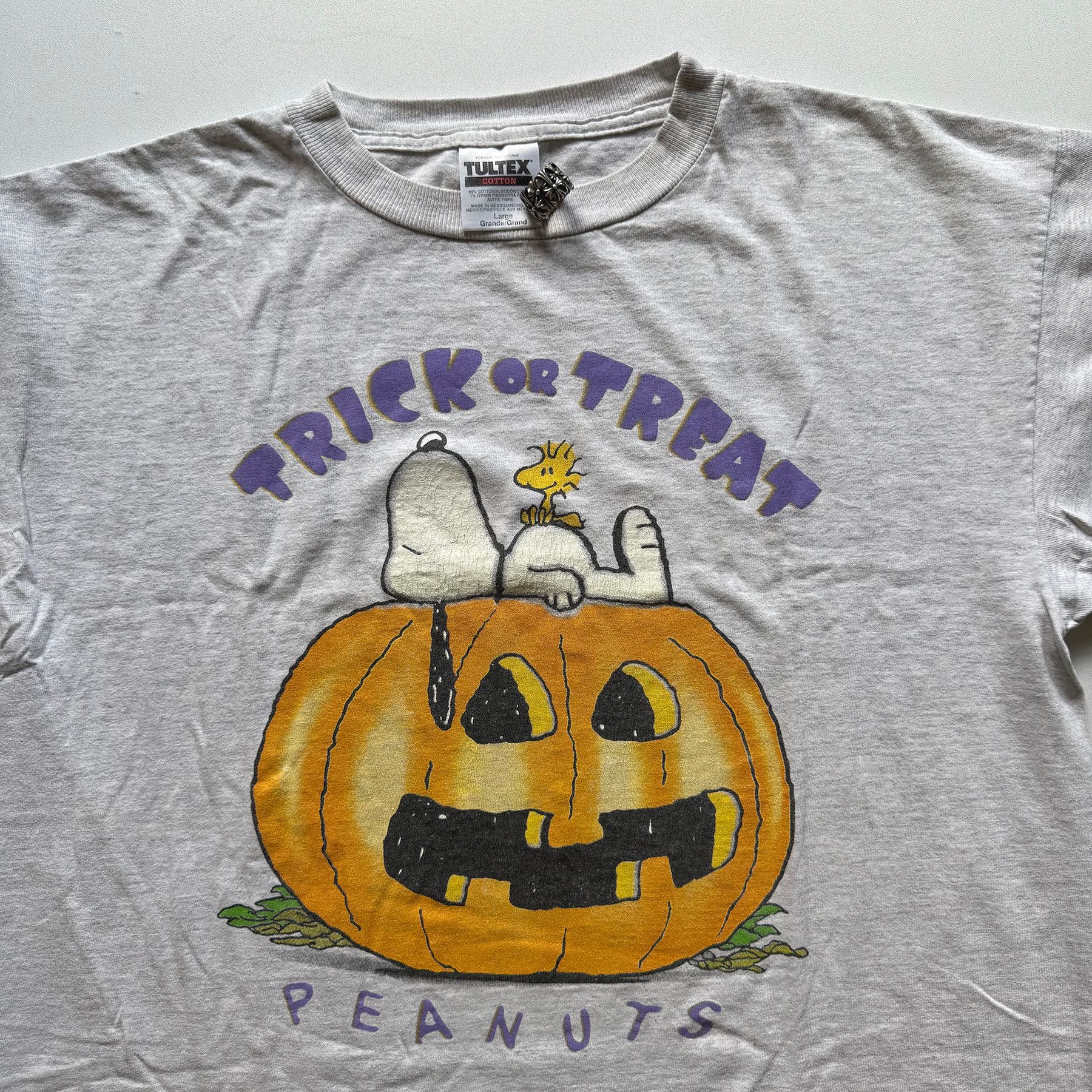 Peanuts 1995 Vintage Peanuts Snoopy Halloween Tee Size US L / EU 52-54 / 3 - 3 Thumbnail