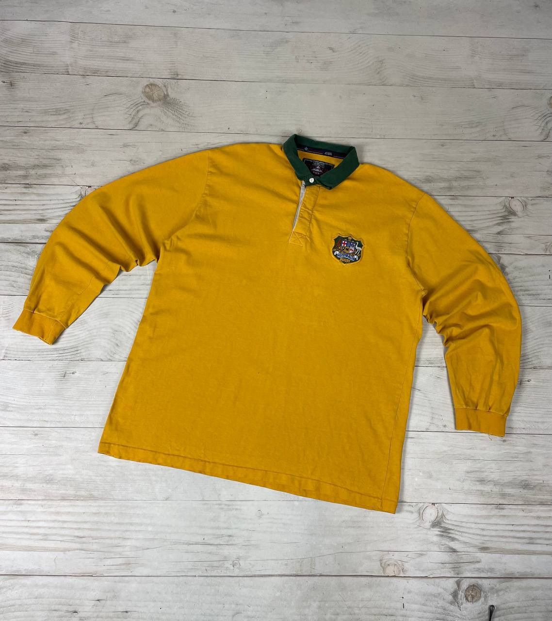 Cotton Traders Vintage Cotton Oxford Australia Rugby Long Sleeve Shirt Size US XL / EU 56 / 4 - 1 Thumbnail