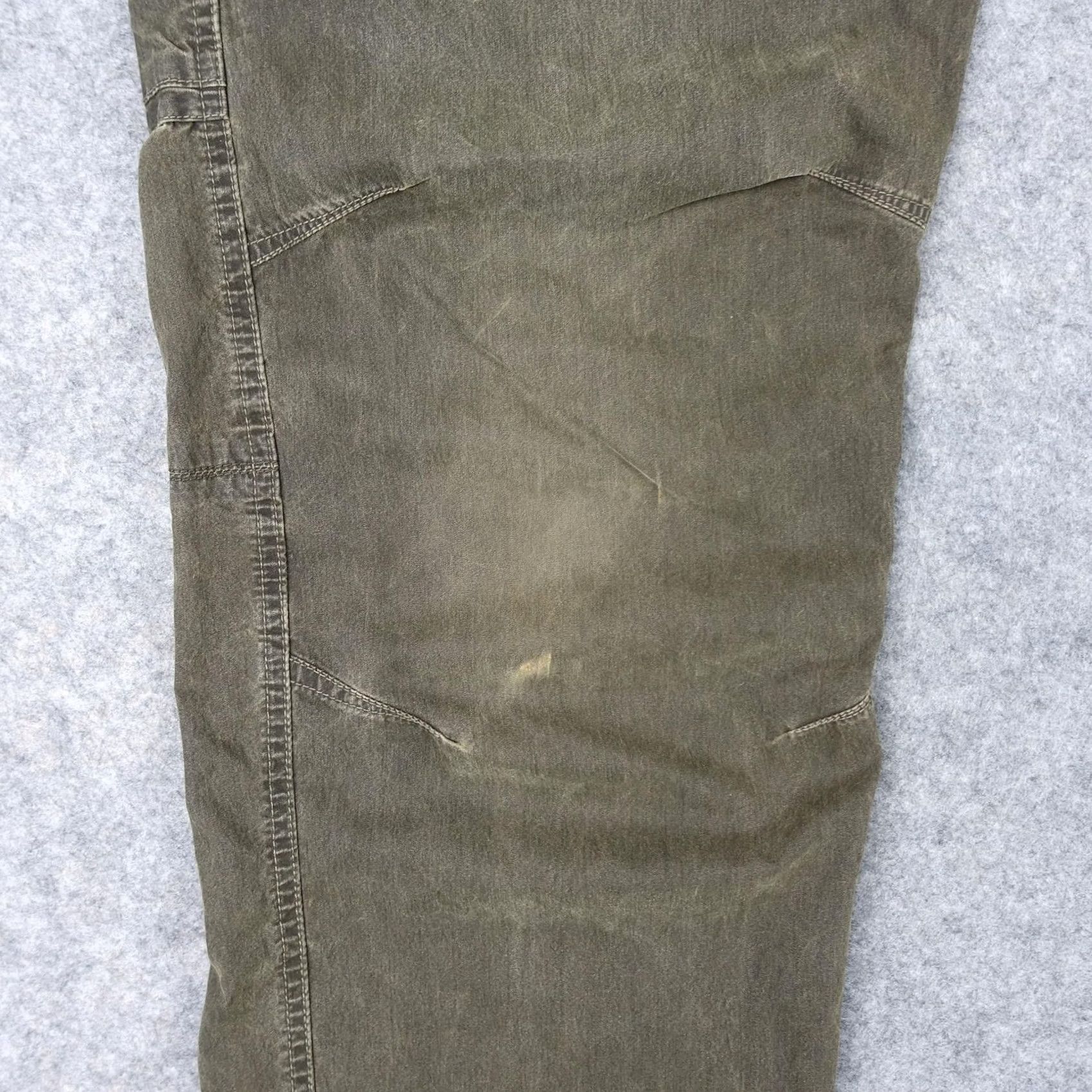 Vintage Kuhl Revolvr Pants Mens 34x32 Canvas Workwear Carpenter 5-Pocket Brown Regular Size US 34 / EU 50 - 7 Thumbnail