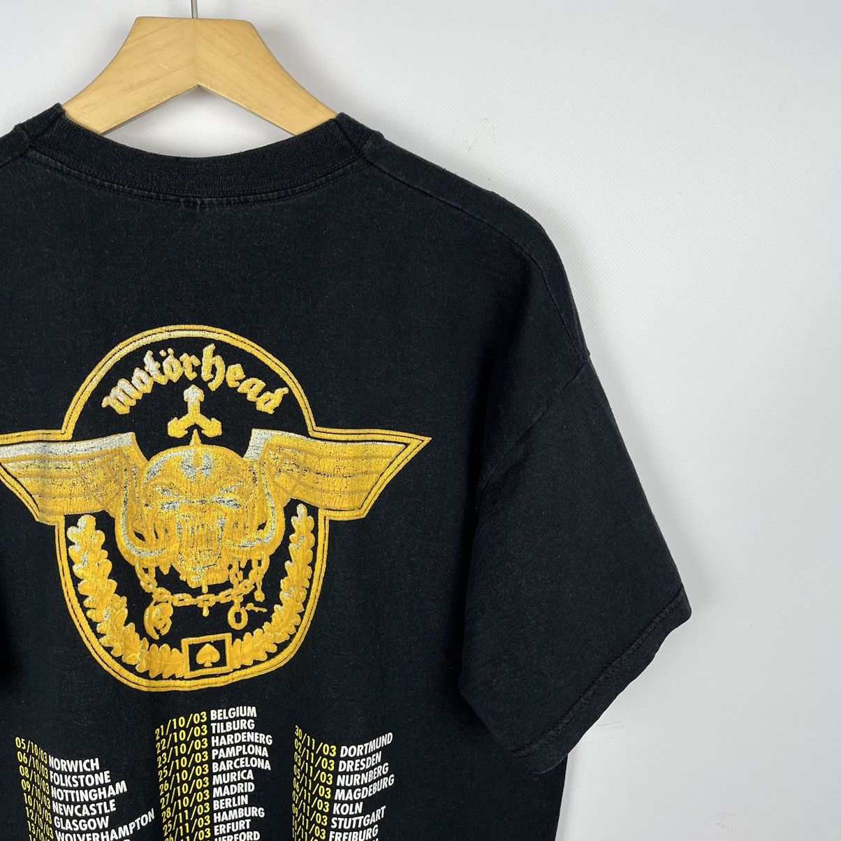 Band Tees Vintage Motorhead rare tour rock band tee 2003 Size US XL / EU 56 / 4 - 15 Thumbnail