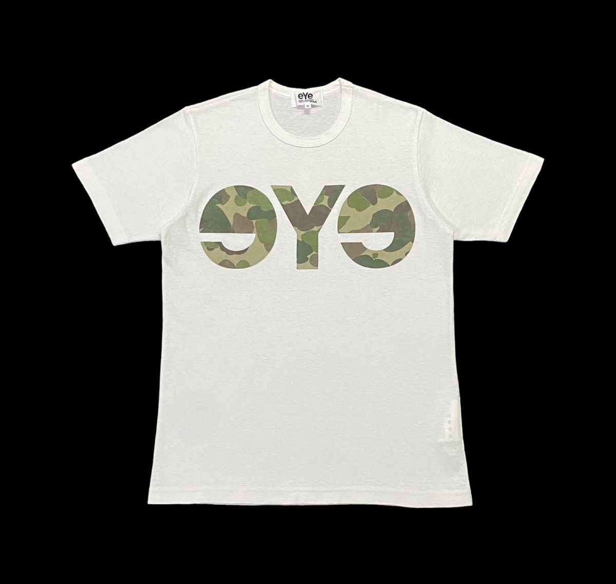 Comme des Garcons Junya Watanabe AD2015 EYE Camo Logo Shirt Size US S / EU 44-46 / 1 - 1 Thumbnail
