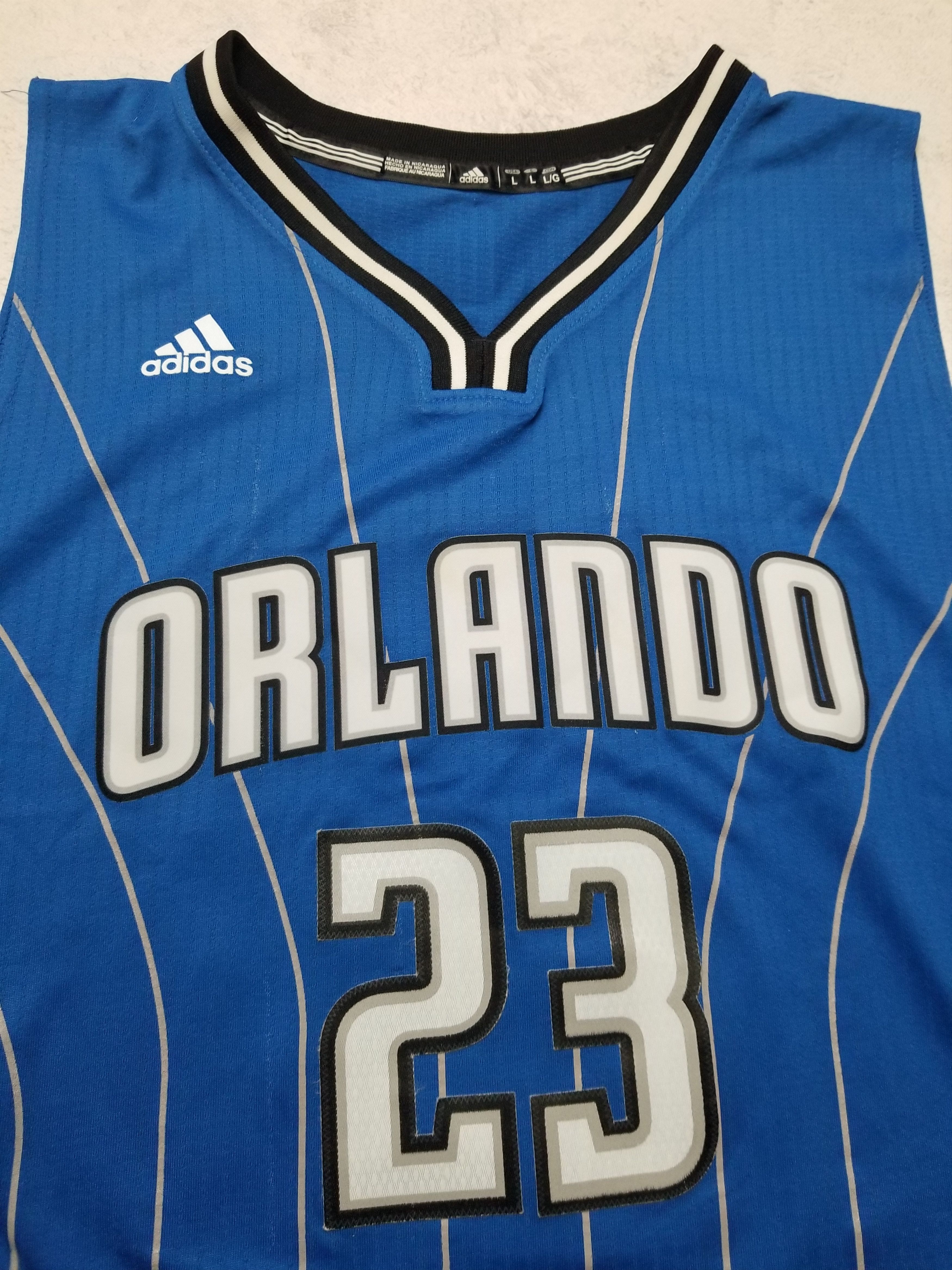 Adidas Super Mario Hezonja Orlando Magic #23 NBA Swingman Jersey Size US L / EU 52-54 / 3 - 4 Thumbnail