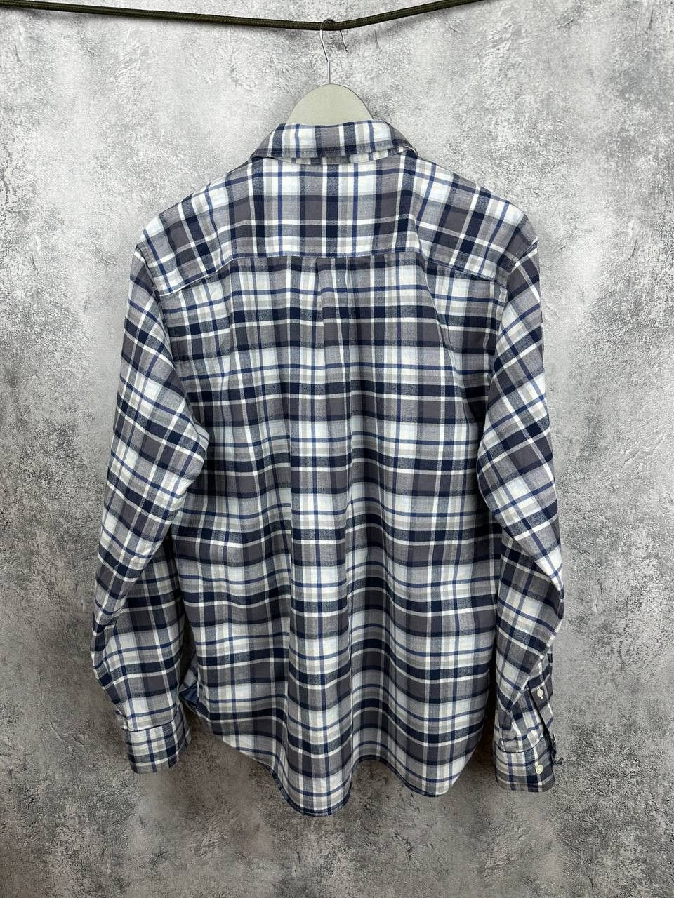 Oliver Sweeney Oliver Sweeney Censo Check Flannel Shirt Brushed Button Up Size US XL / EU 56 / 4 - 2 Thumbnail