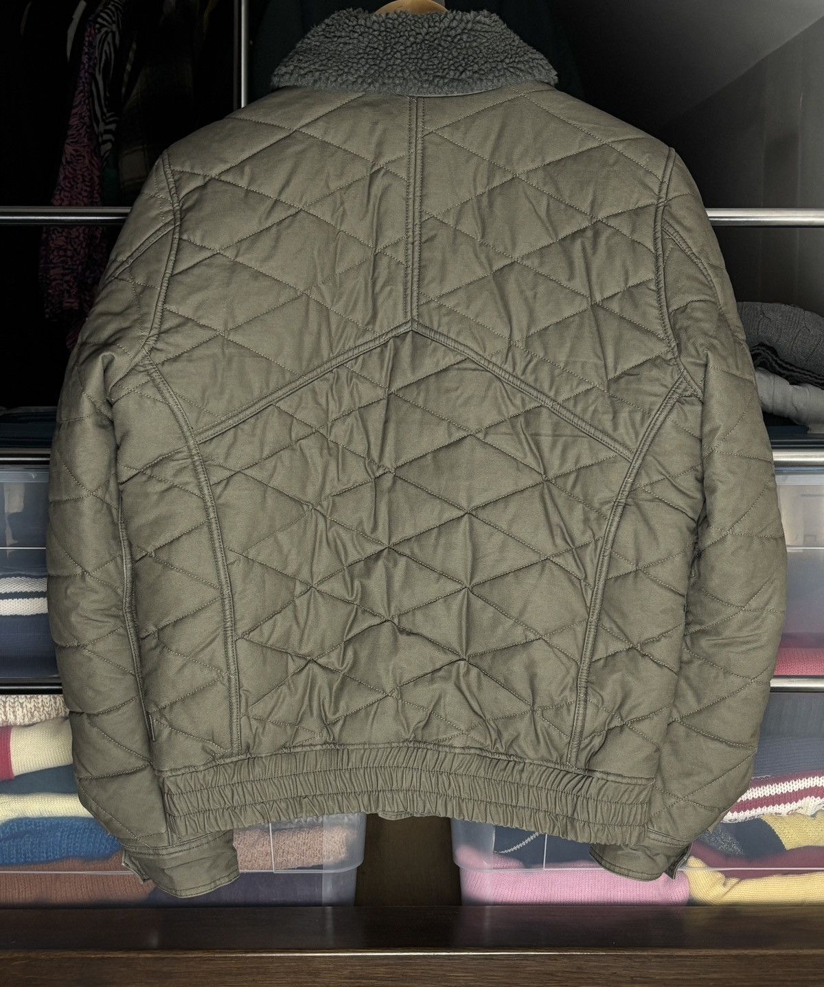 G-Star G-Star RAW Aviator Quilted Bomber Jacket MA1 Vintage Pilot Size US L / EU 52-54 / 3 - 6 Thumbnail