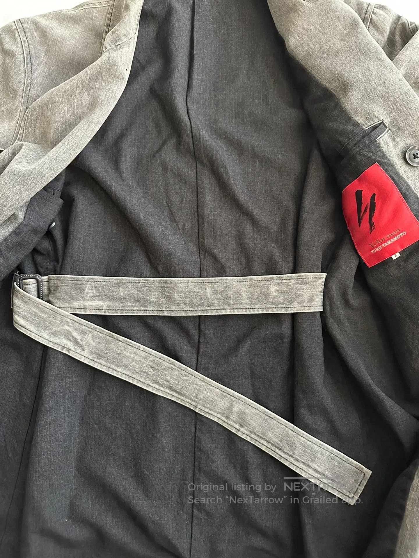 Yohji Yamamoto YOHJI YAMAMOTO Red-label wool coat| Size US M / EU 48-50 / 2 - 4 Thumbnail
