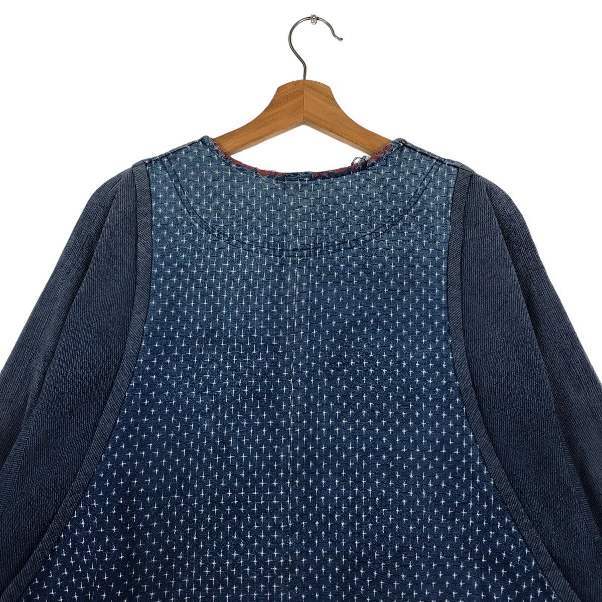 Japanese Brand 🔥Vintage Indigo Blur Blue Denim Jacket Button Japan Made Size US M / EU 48-50 / 2 - 9 Thumbnail