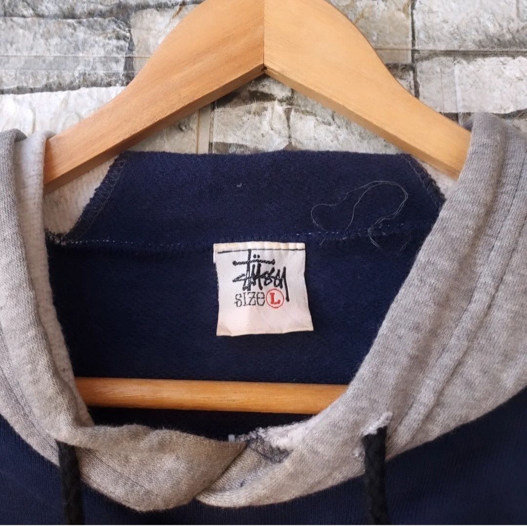 Stussy Vintage STUSSY Sweatshirt Hoodie Size US L / EU 52-54 / 3 - 7 Thumbnail