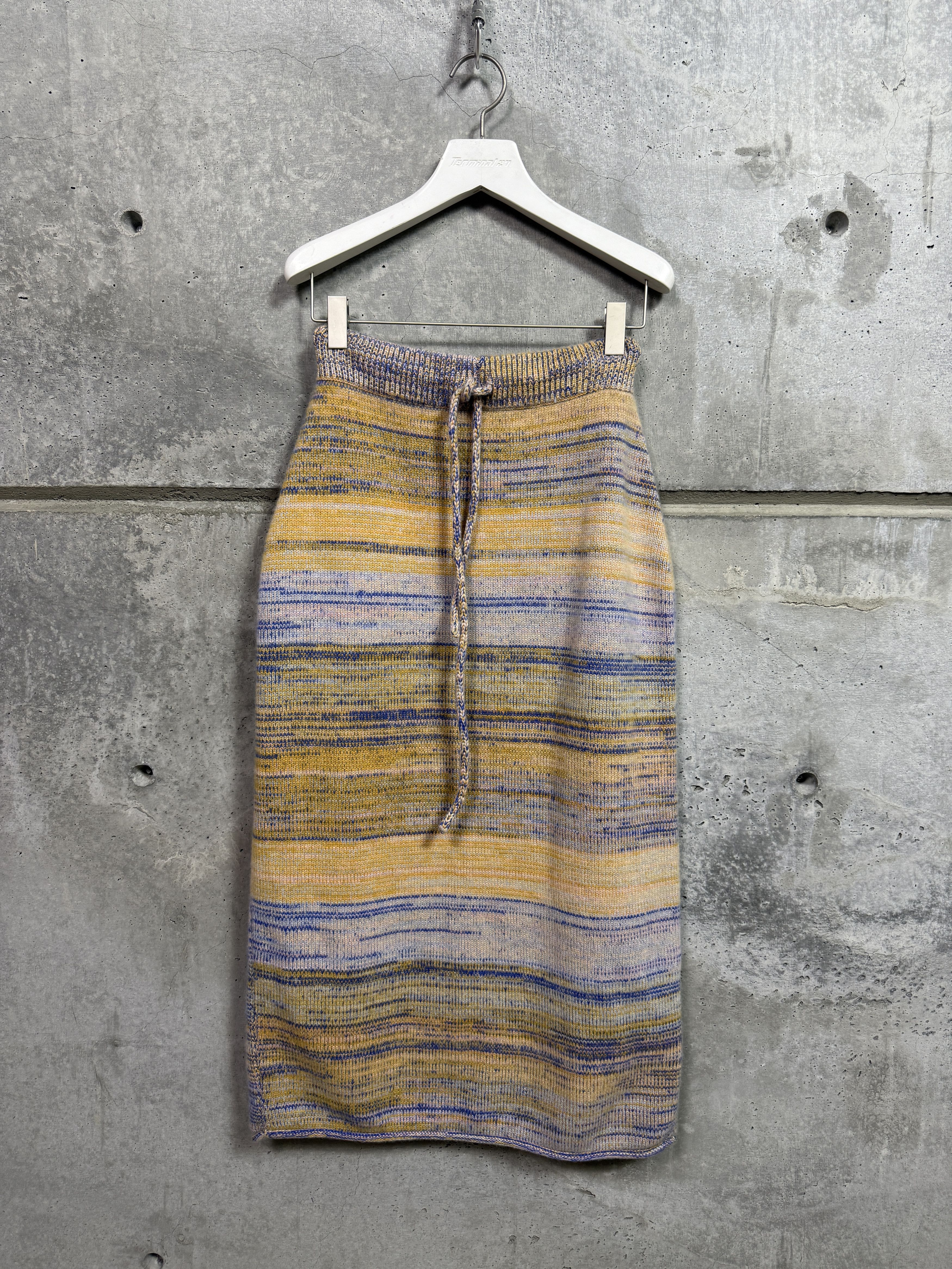 The Elder Statesman $1690 The Elder Statesman Cosmic Cashmere Maxi Skirt Size 26" / US 2 / IT 38 - 4 Thumbnail
