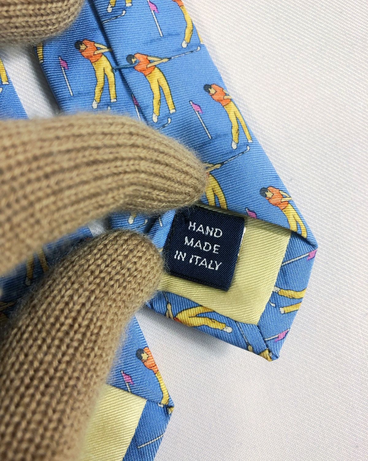 Polo Ralph Lauren Rare Vintage Polo Ralph Lauren Silk Tie Made in Italy Size ONE SIZE - 8 Thumbnail