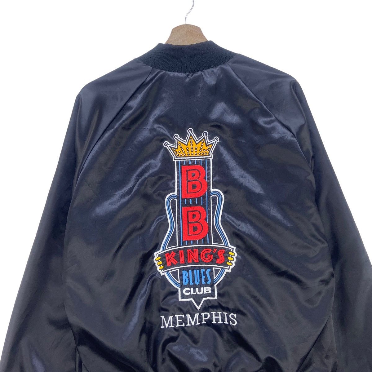 Auburn Sportswear Vtg Auburn Sportswear King’s Blues Club Memphis Coach Jacket Size US L / EU 52-54 / 3 - 7 Thumbnail