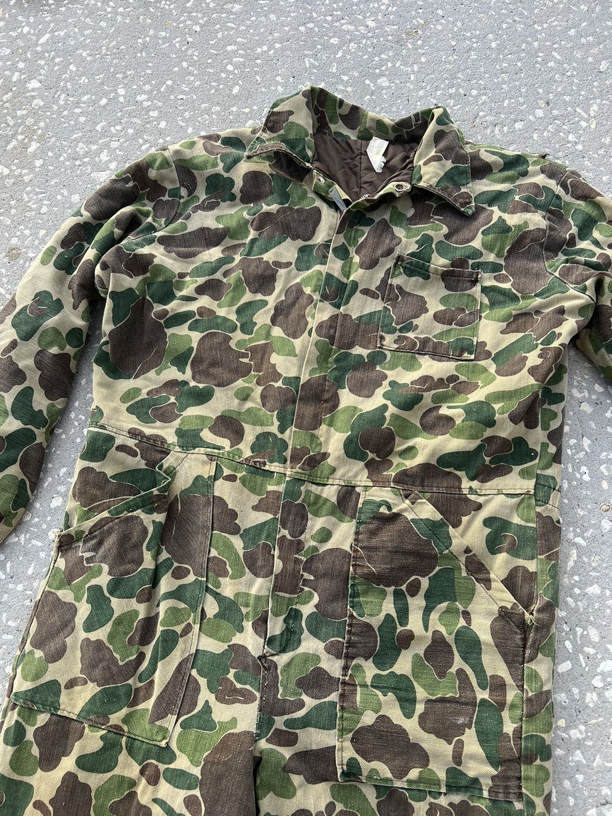 Other Vintage Duck Camo coveralls long sleeve overalls Size US XL / EU 56 / 4 - 3 Thumbnail