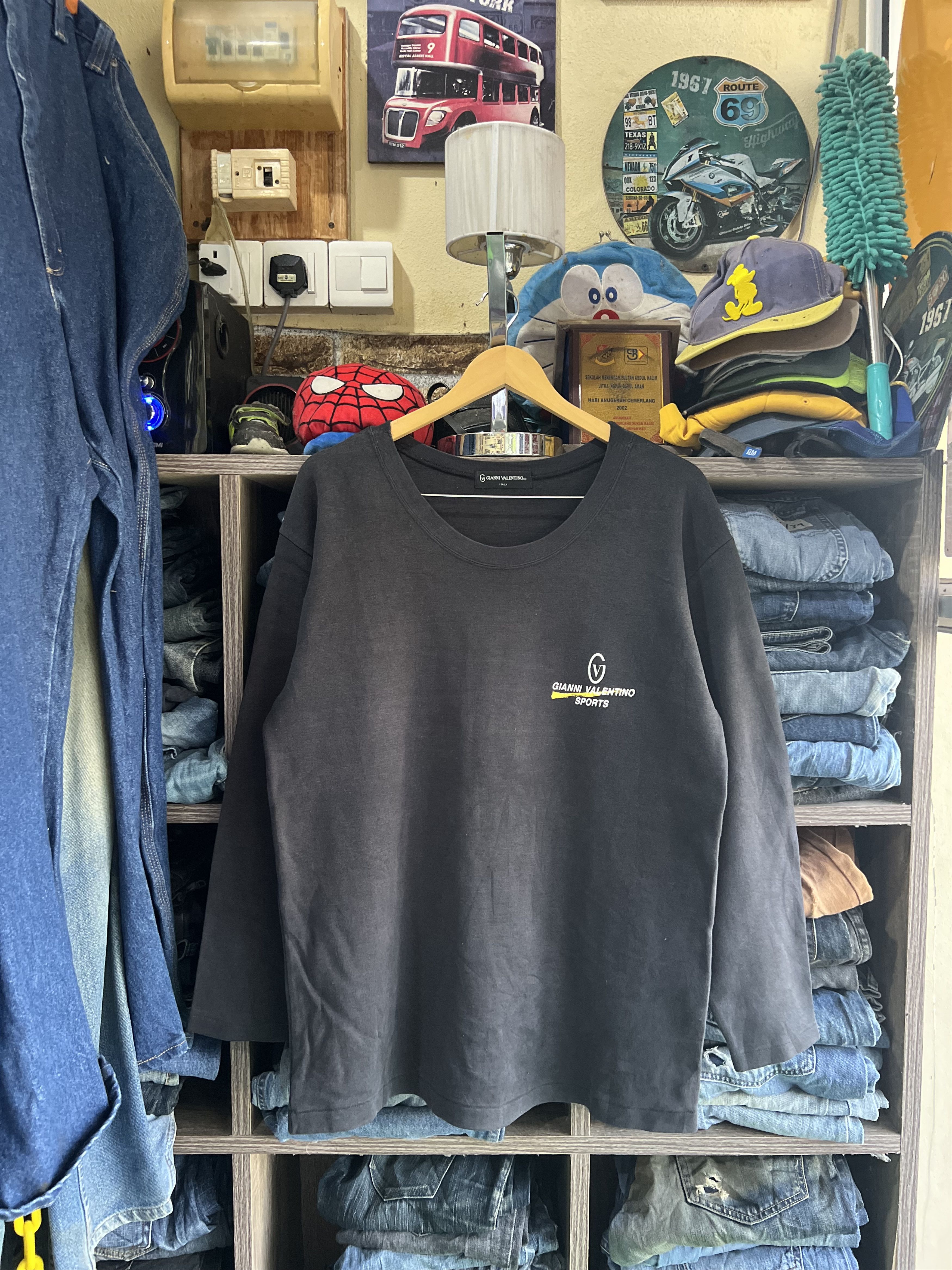 Gianni Valentino 🔥Vintage Gianni Valentino Sports Sweatshirt Size US M / EU 48-50 / 2 - 15 Thumbnail