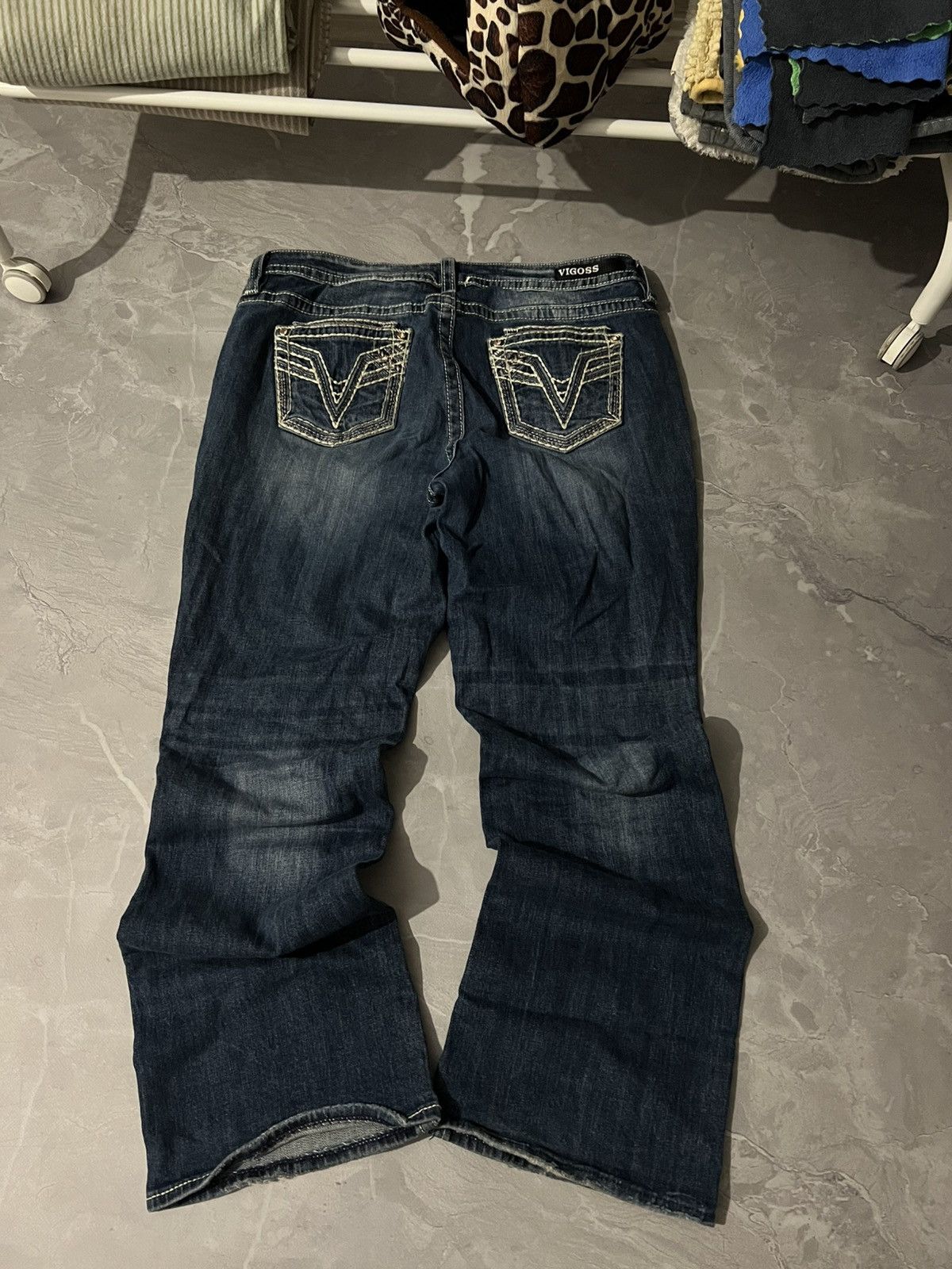 Underground Streetwear Flared Jean / Balenciaga Style 90